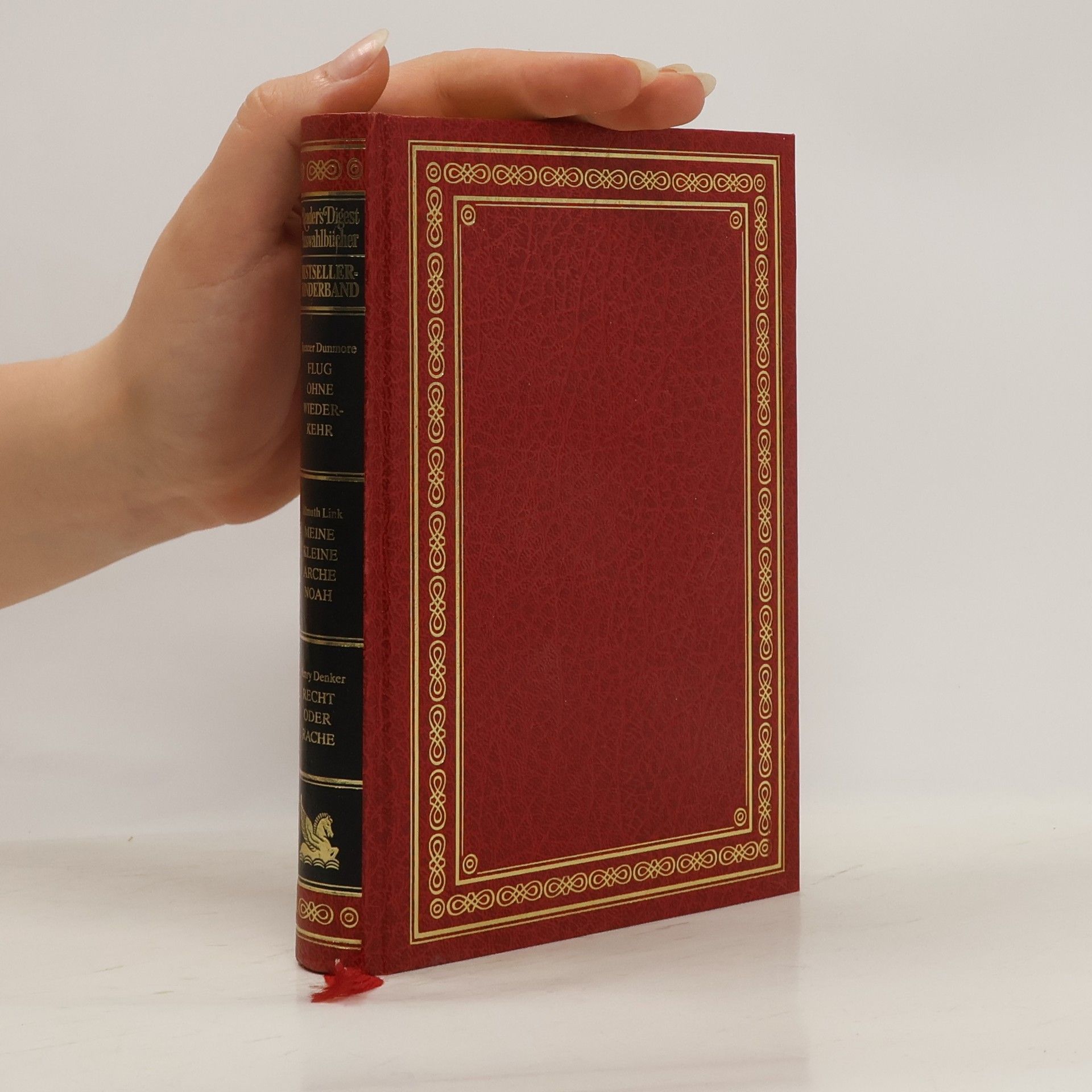 Henry Denker Reader's Digest Auswahlbücher. Flug ohne Wiederkehr. Meine kleine Arche Noah. Recht oder Rache