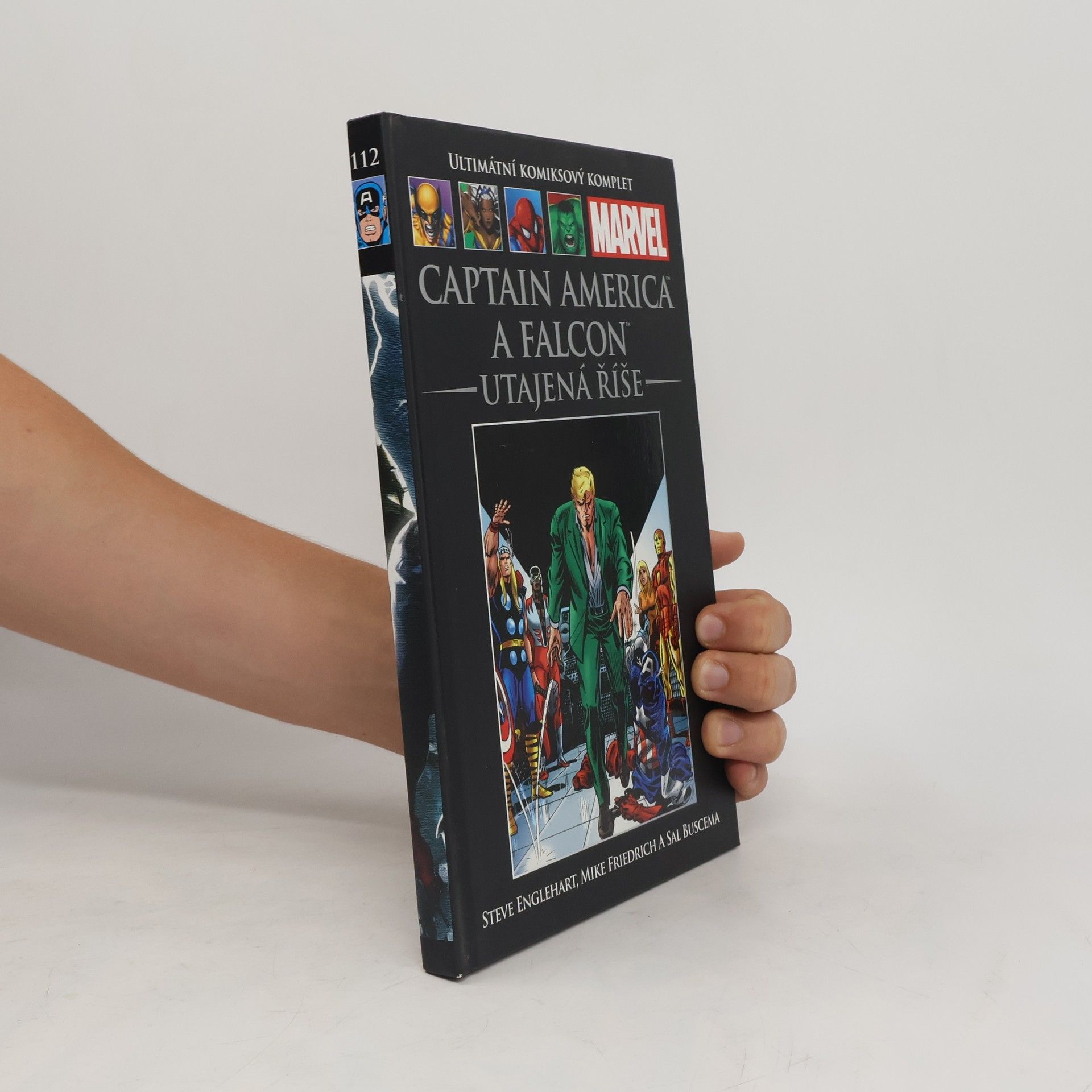 kolektiv Ultimátní komiksový komplet Marvel 112. Captain America a Falcon. Utajená říše