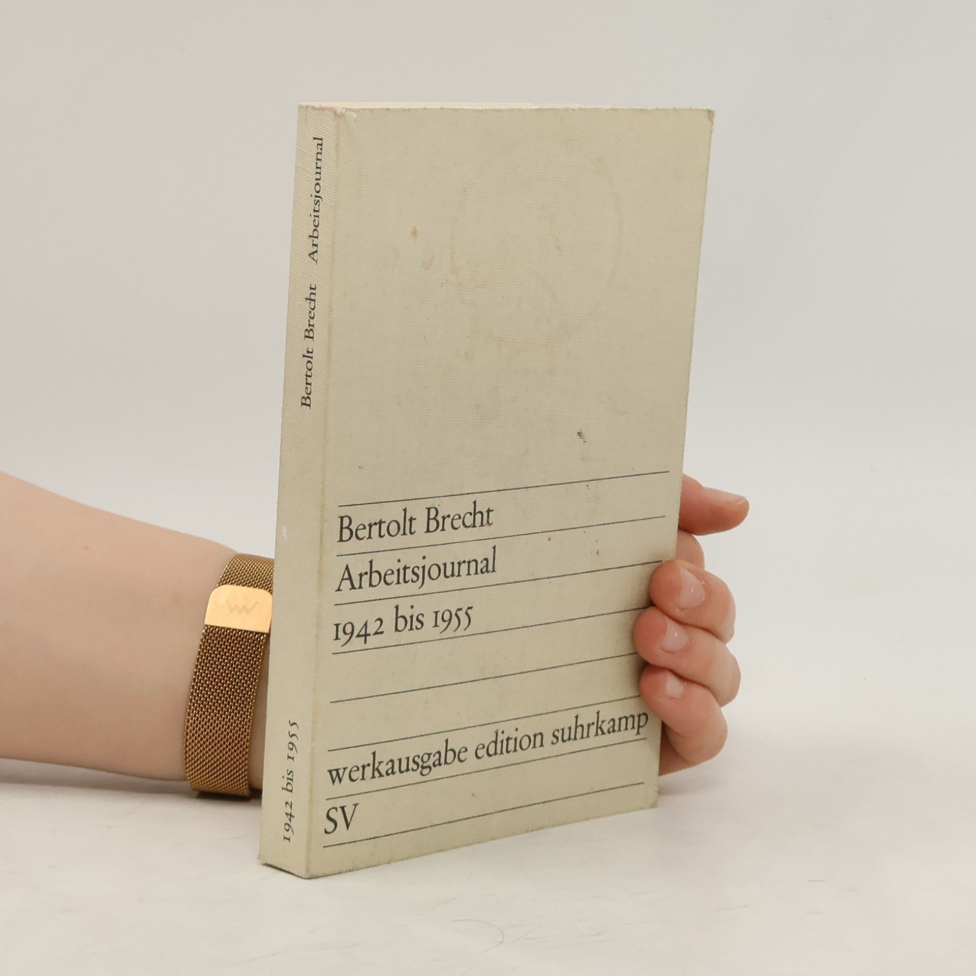 Bertolt Brecht Arbeitsjournal 1942 bis 1955