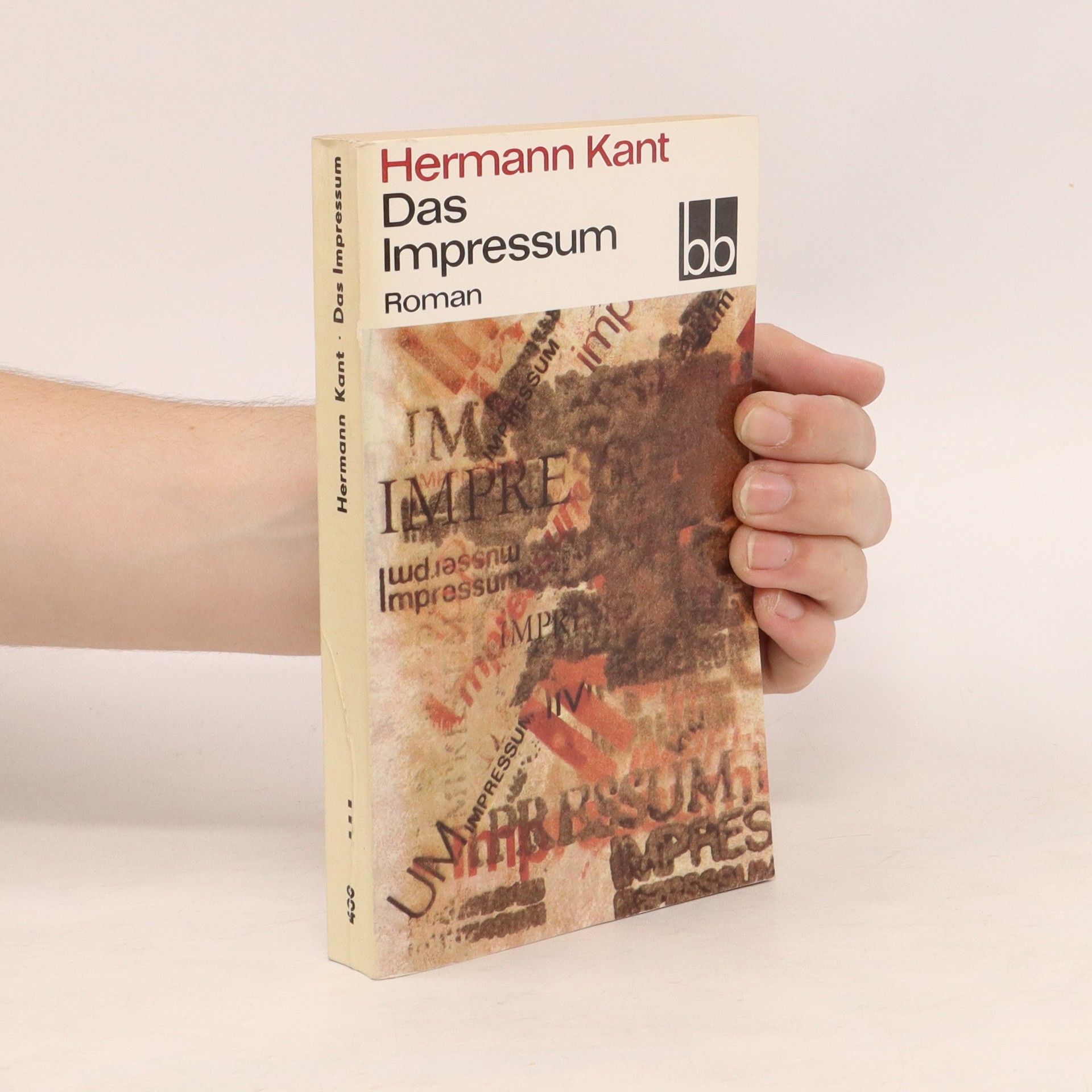Hermann Kant Das Impressum