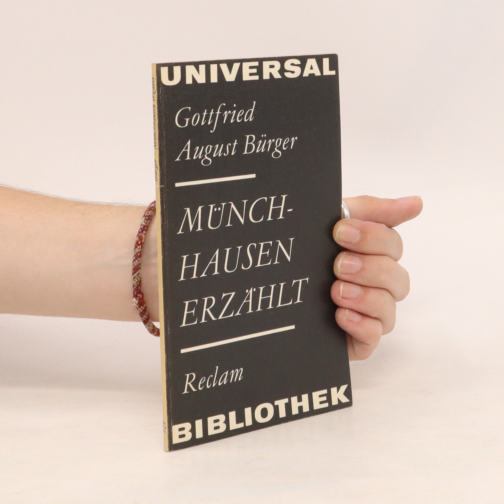 Gottfried August Bürger Münchhausen Erzählt