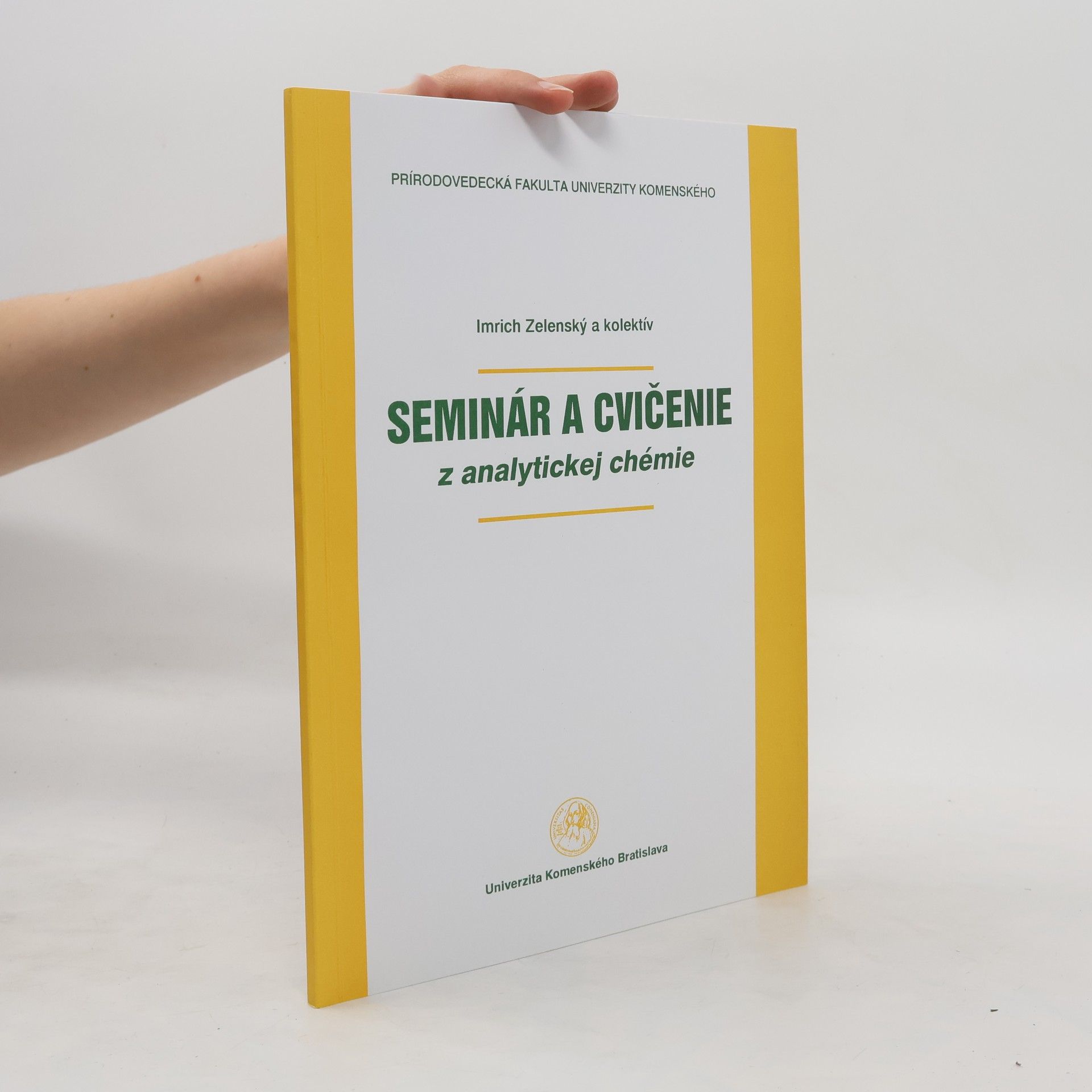 Imrich Zelenský Seminár a cvičenie z analytickej chémie