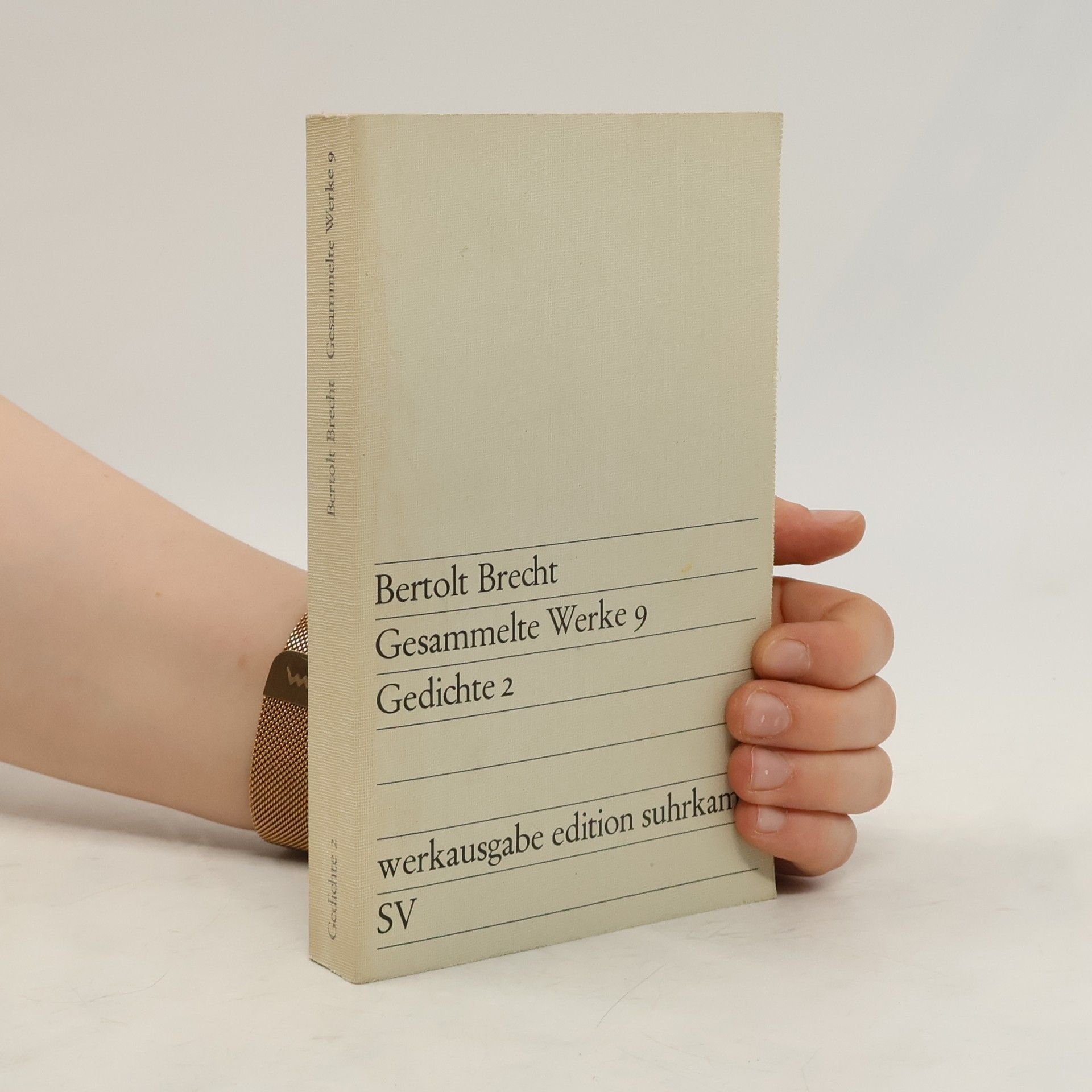 Bertolt Brecht Gesammelte Werke 9. Gedichte 2