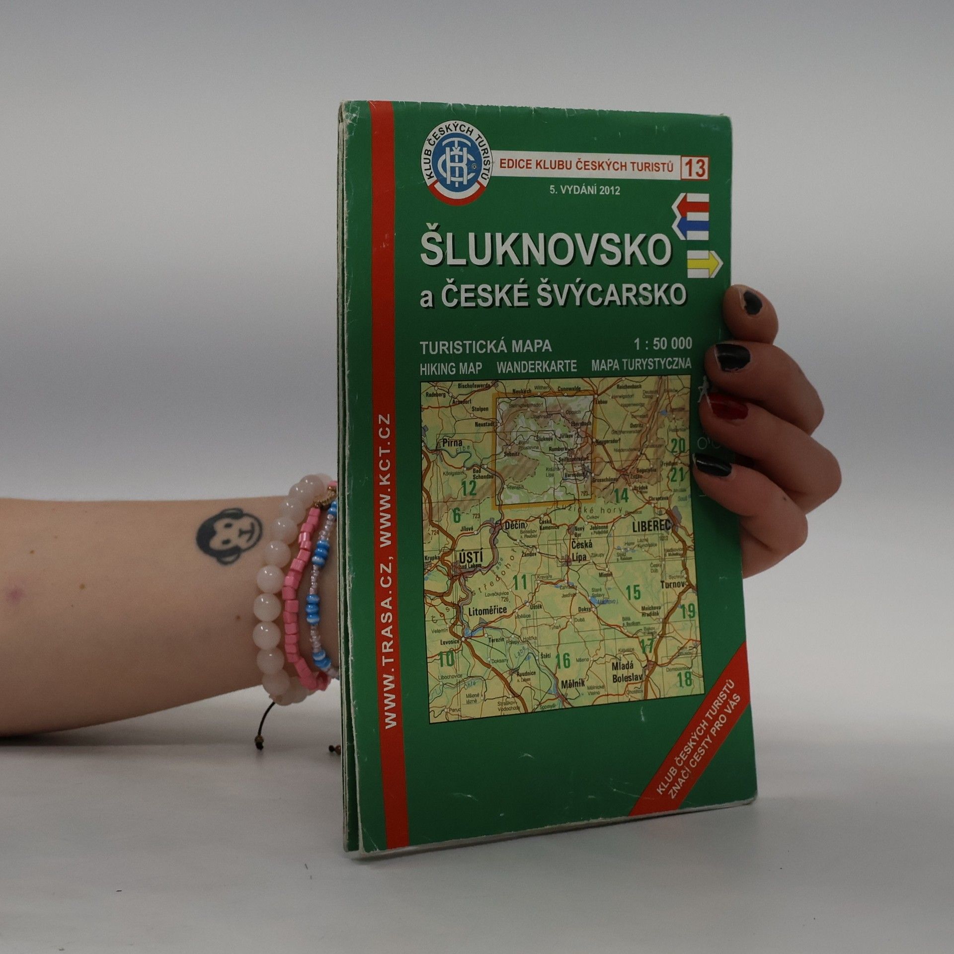 Collectif d'auteurs Šluknovsko a České Švýcarsko 1:50 000