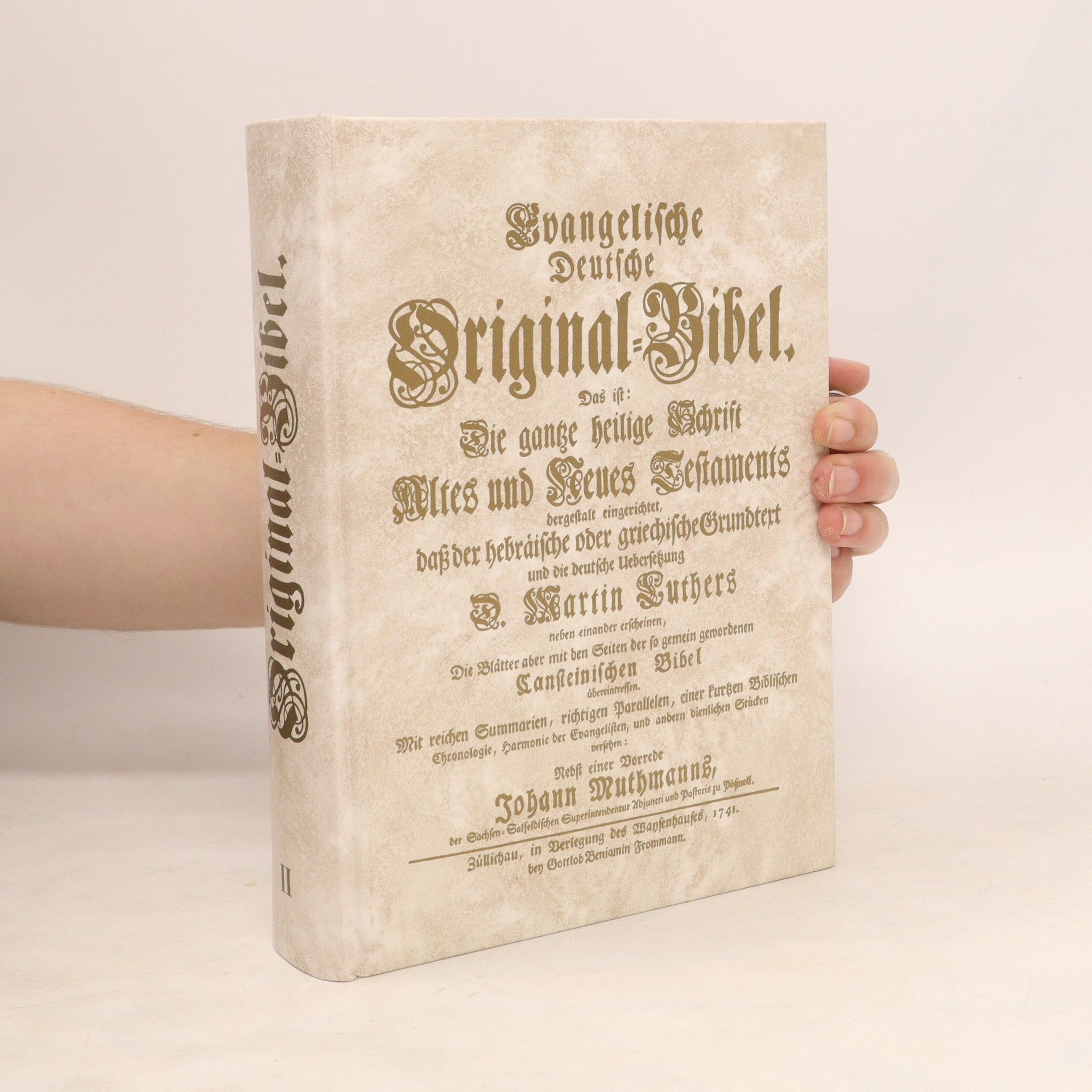 kolektiv Evangelische deutsche Original-Bibel von 1741