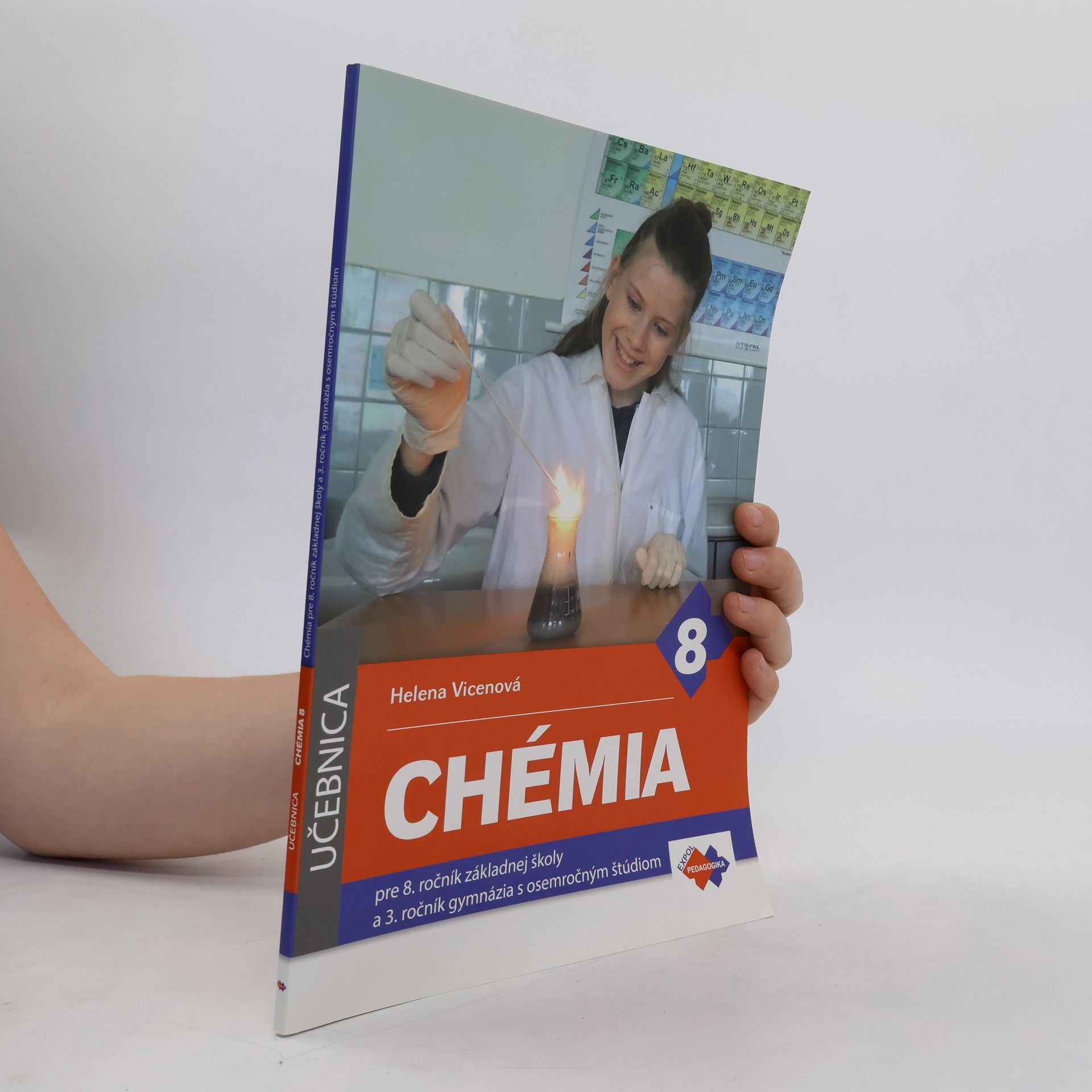 Helena Vicenová Chémia 8 pre 8. ročník základnej školy a 3. ročník gymnázia s osemročným štúdiom