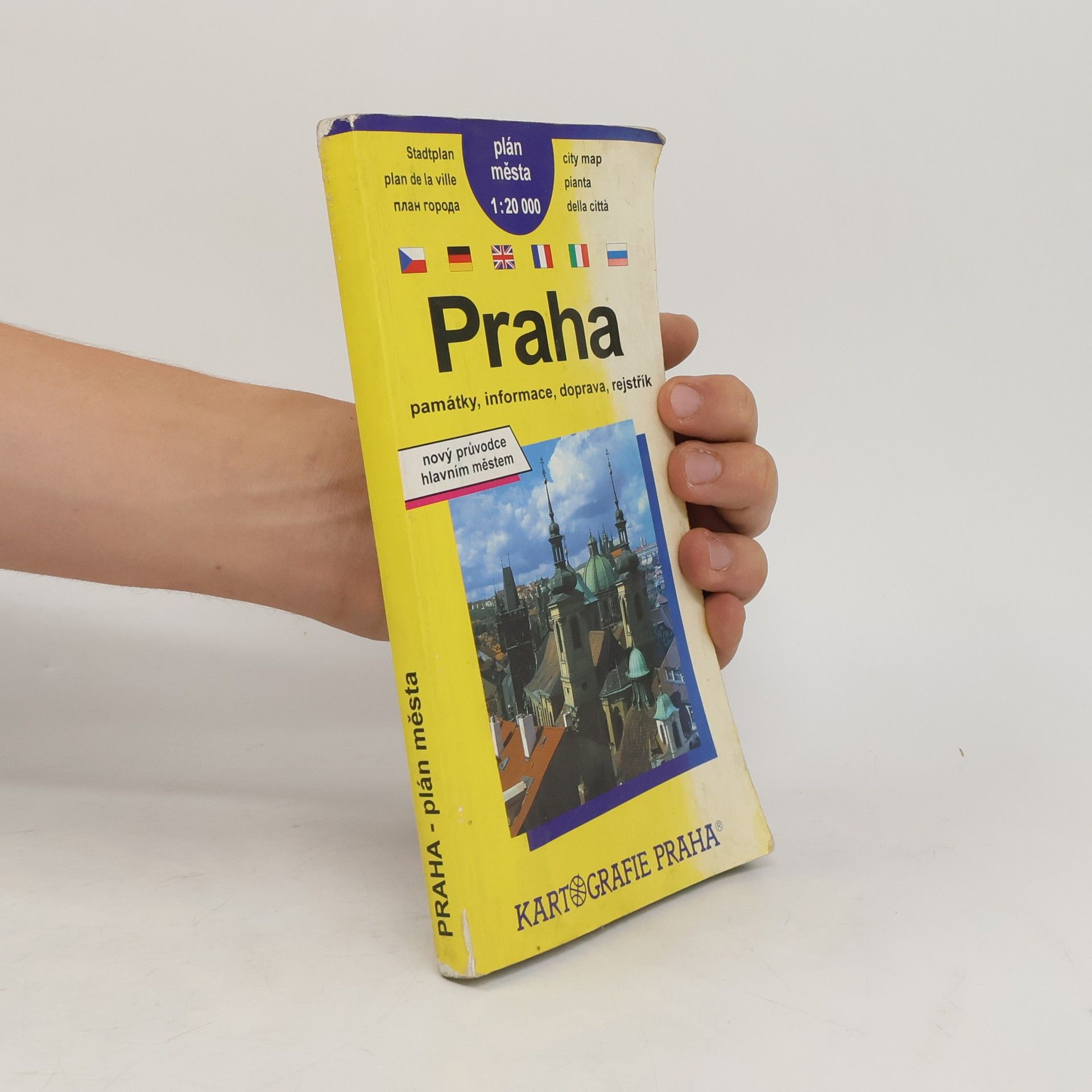 Collective Praha plán města 1:20 000