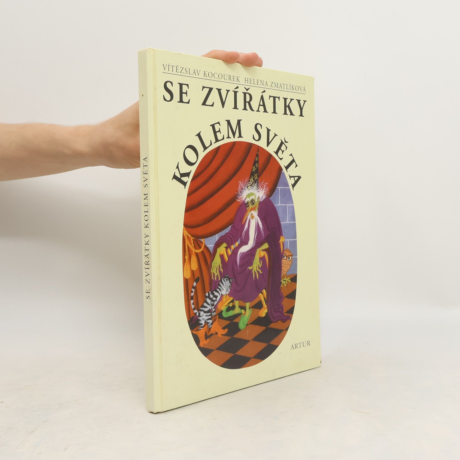 Vítězslav Kocourek Se zvířátky kolem světa. Pohádky a bajky o zvířátkách