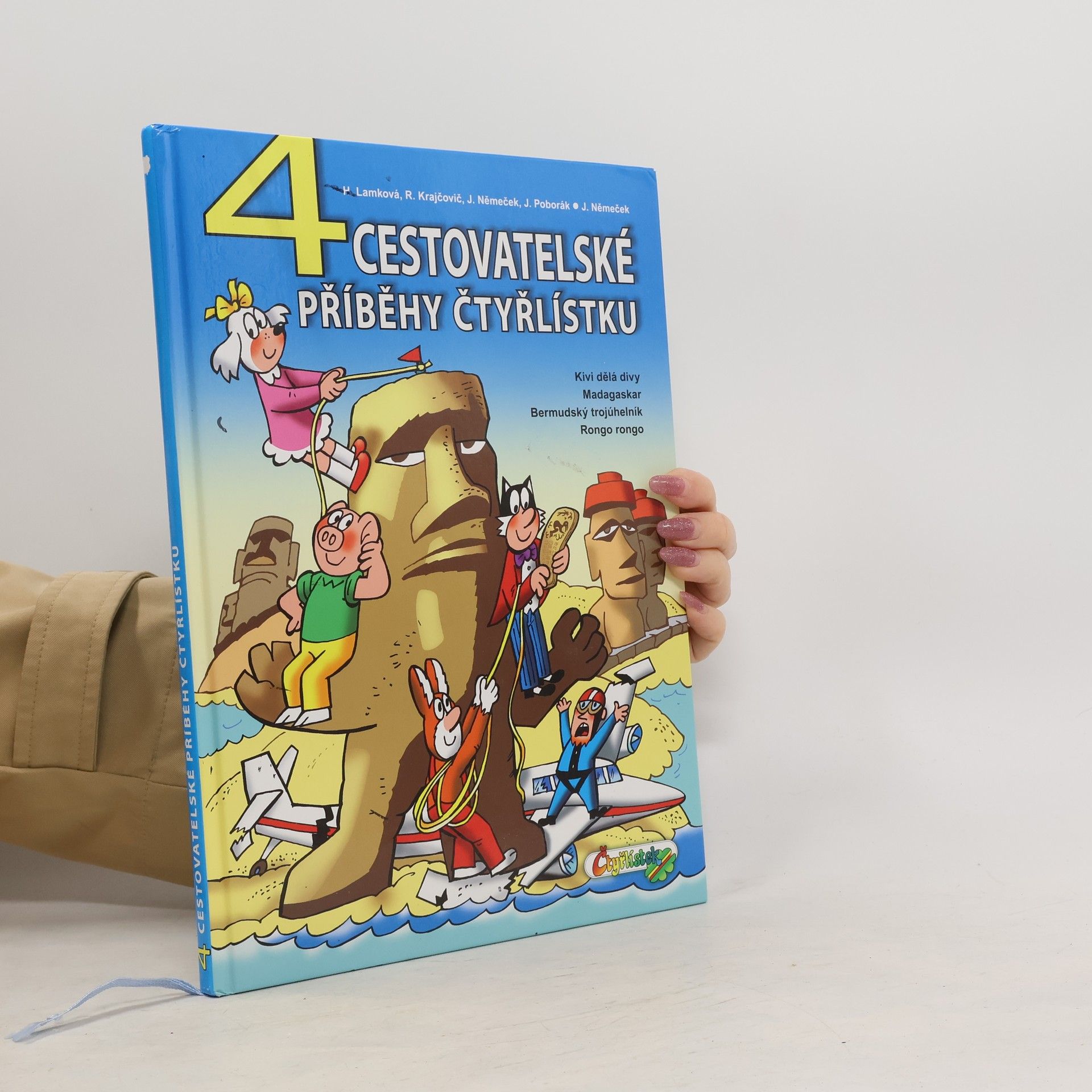 Jaroslav Němeček 4 cestovatelské příběhy Čtyřlístku