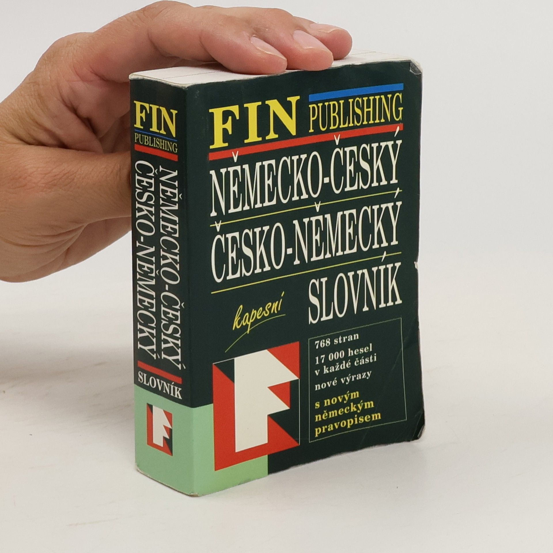 kolektiv Německo-český, česko-německý kapesní slovník. S novým německým pravopisem