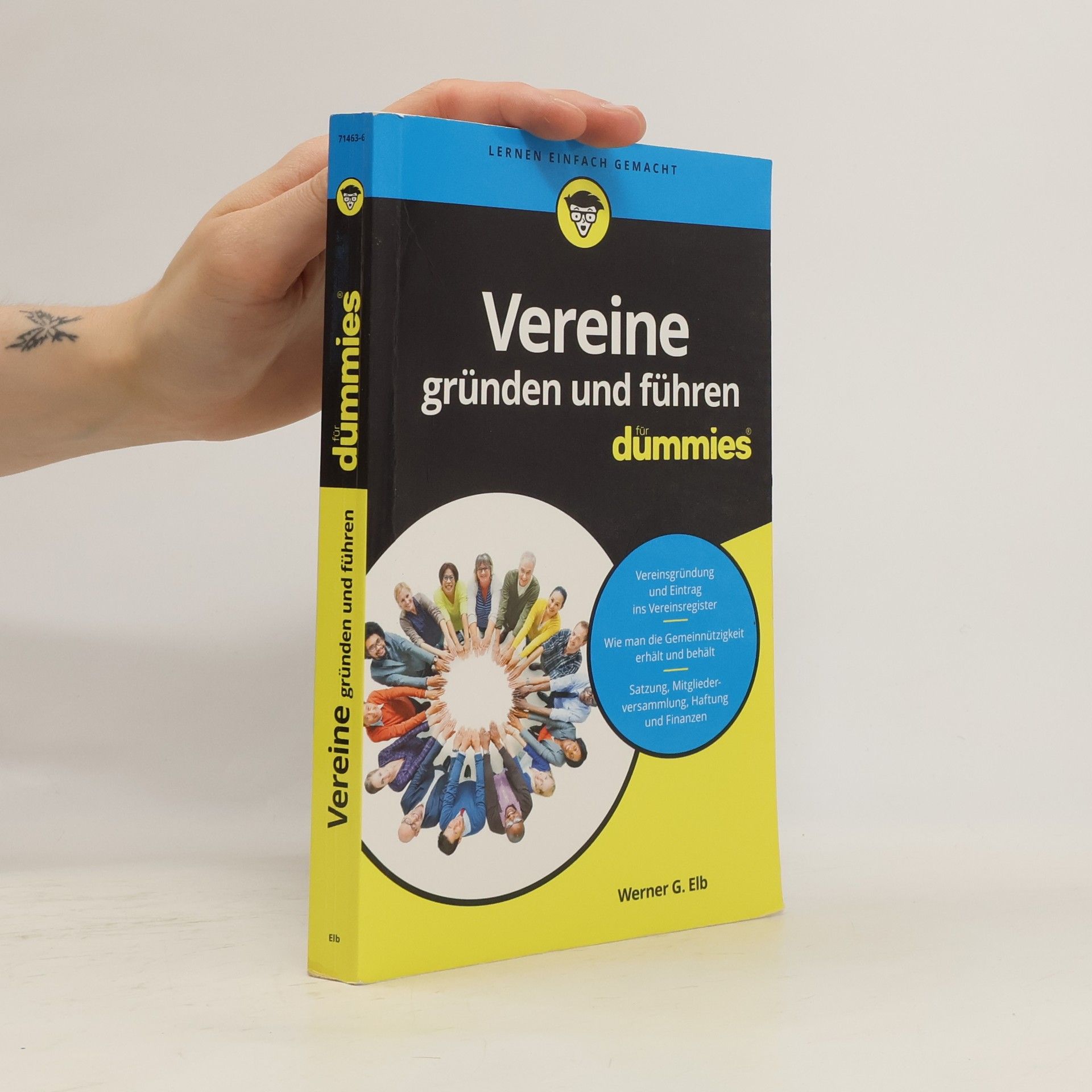 Werner G. Elb Vereine gründen und führen für Dummies