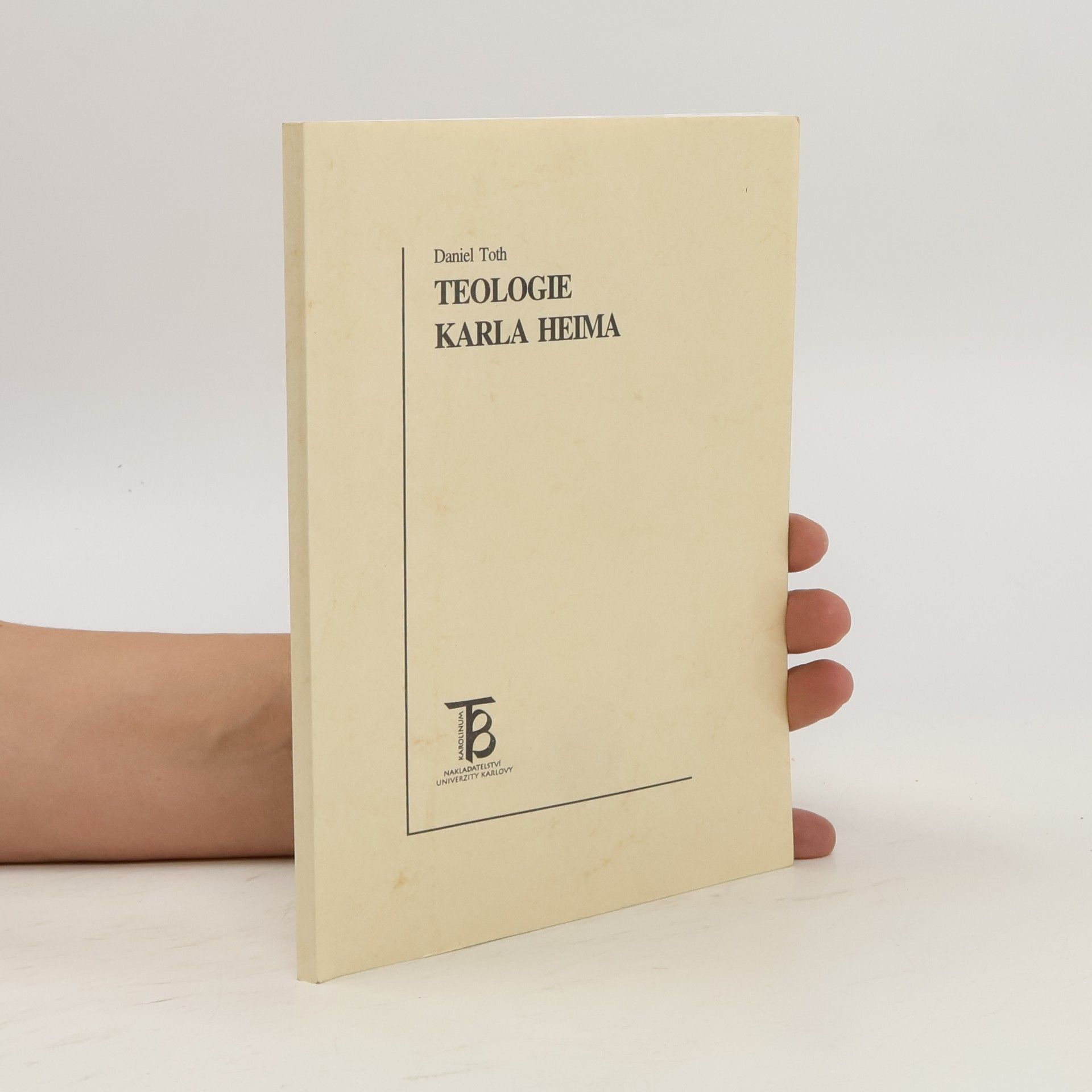 Daniel Toth Teologie Karla Heima