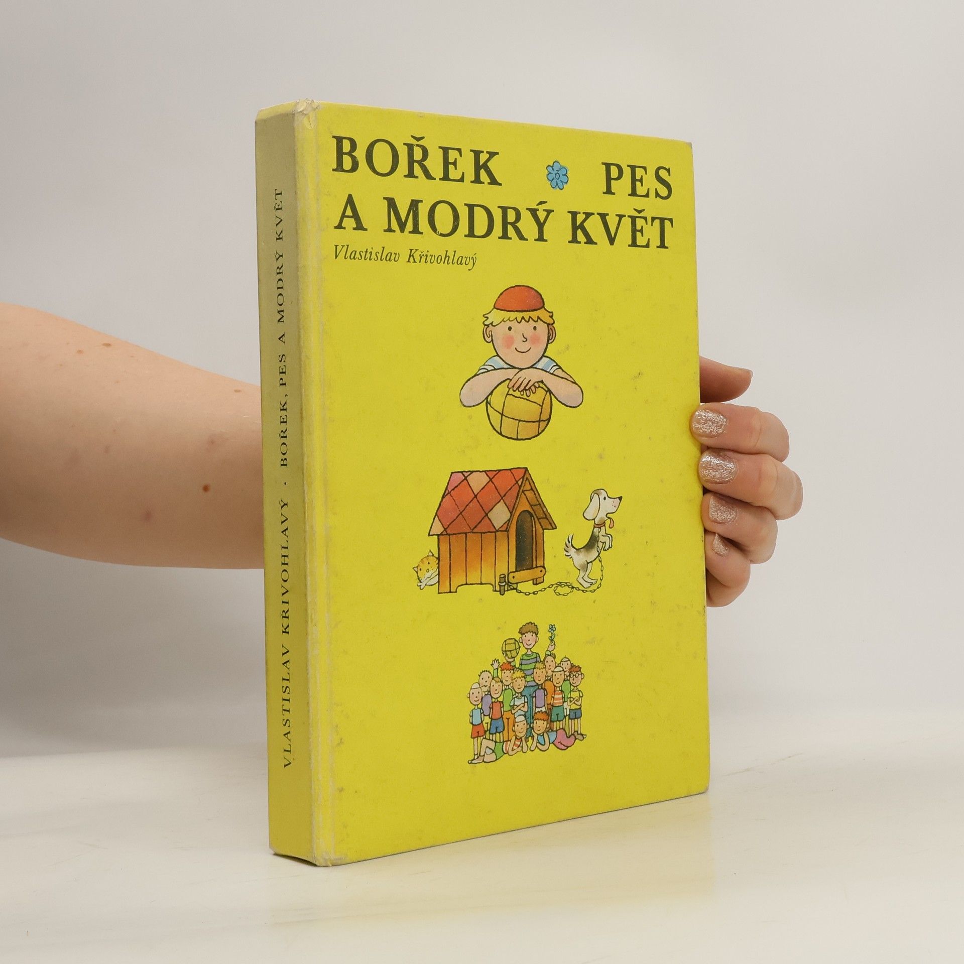 Vlastislav Křivohlavý Bořek, pes a modrý květ
