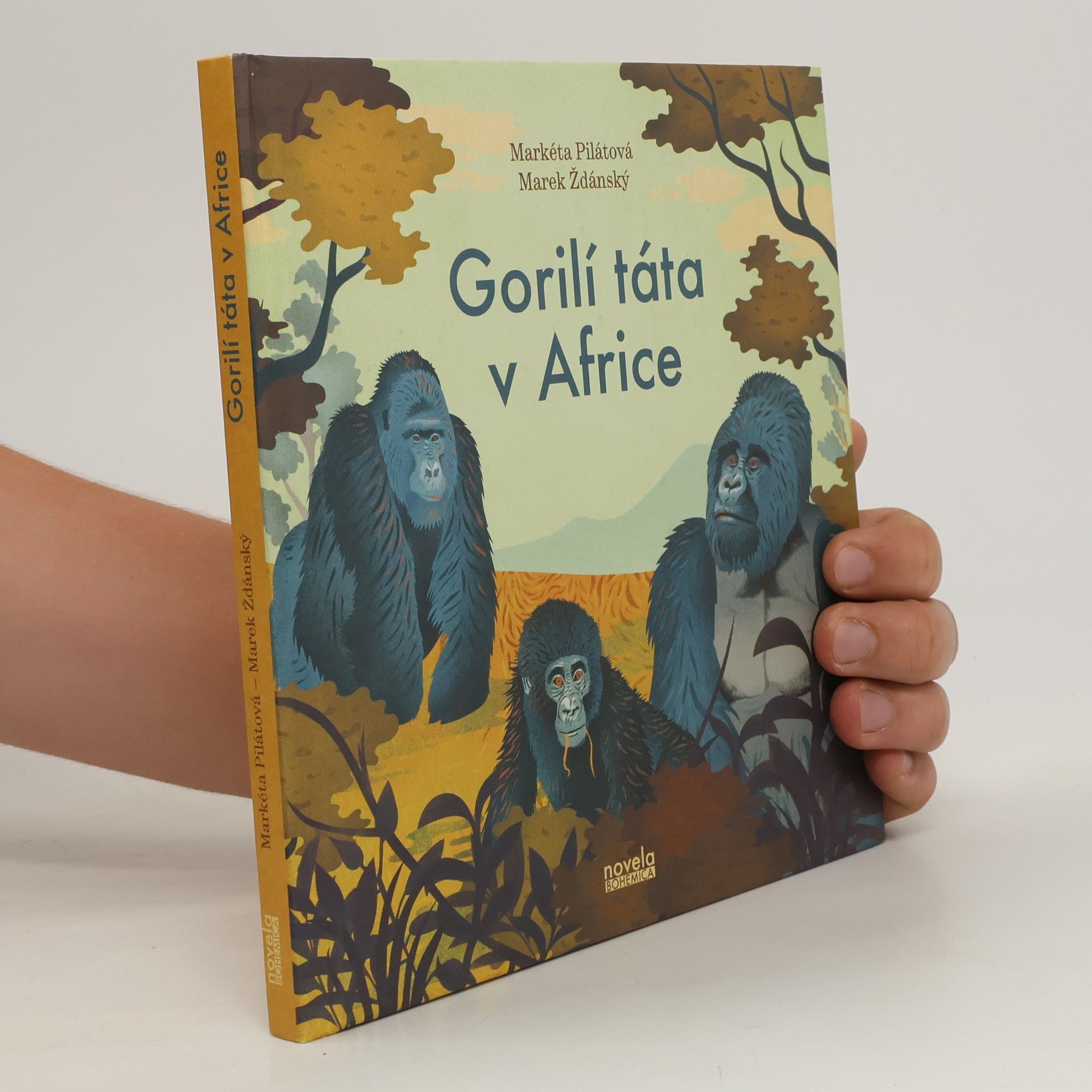 Markéta Pilátová Gorilí táta v Africe