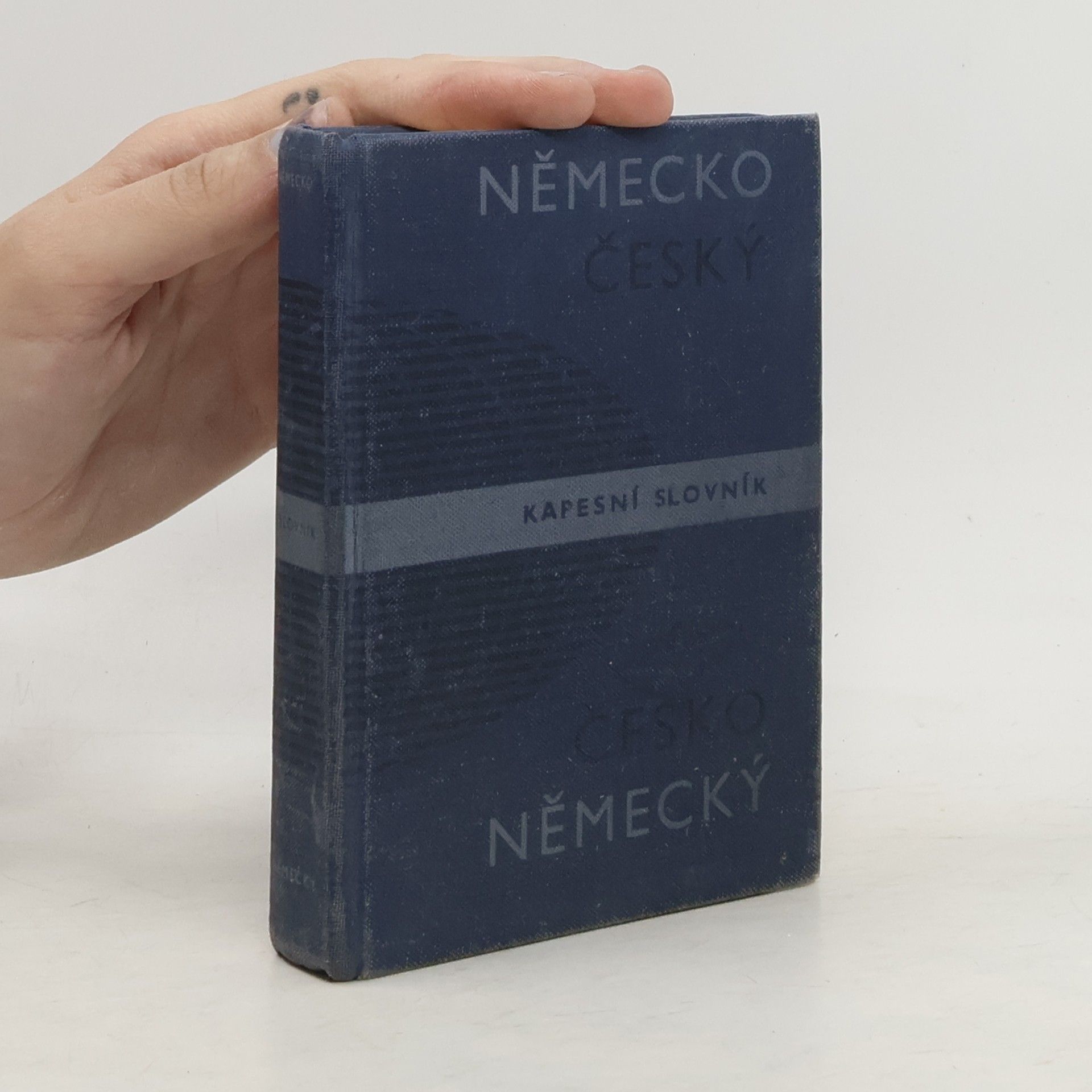 Albert Josef Beneš Kapesní slovník německo-český, česko-německý