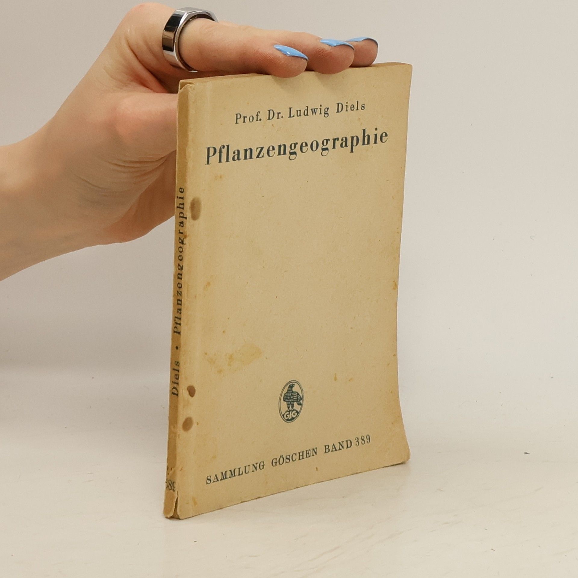 Ludwig Diels Pflanzengeographie