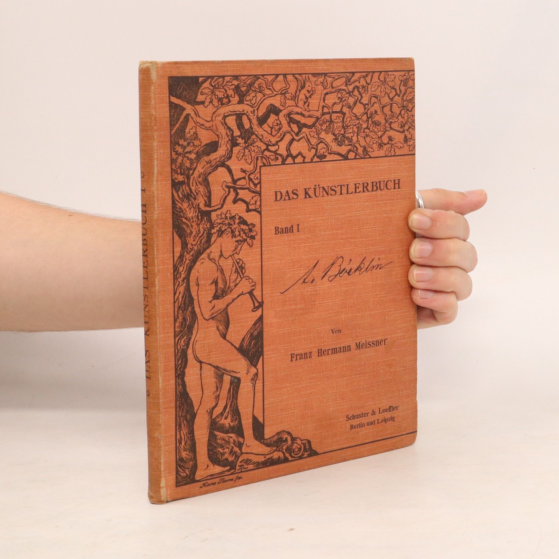 Franz Hermann Meissner Das Künstlerbuch I. Arnold Böcklin