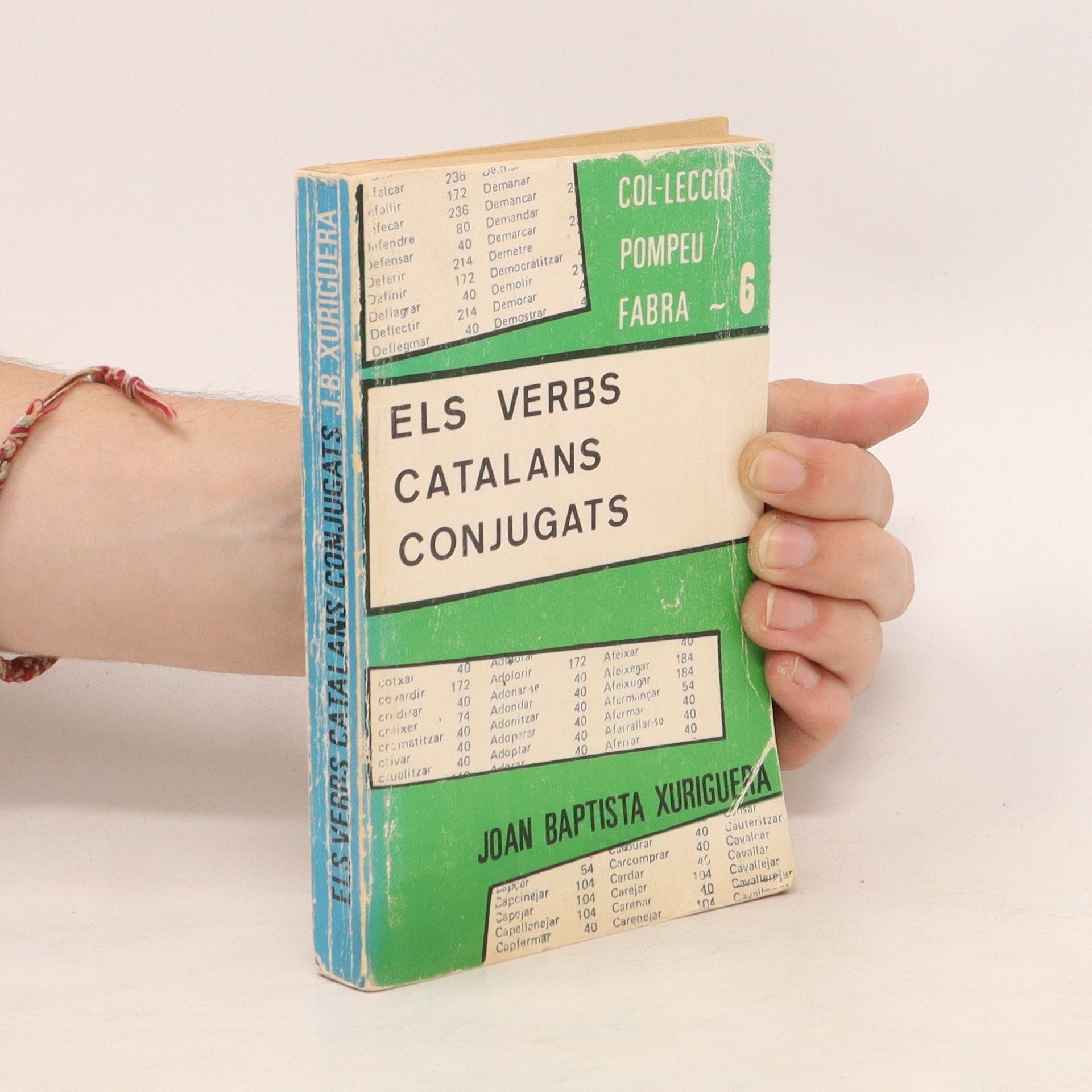 Joan Baptista Xuriguera Els Verbs catalans conjugats