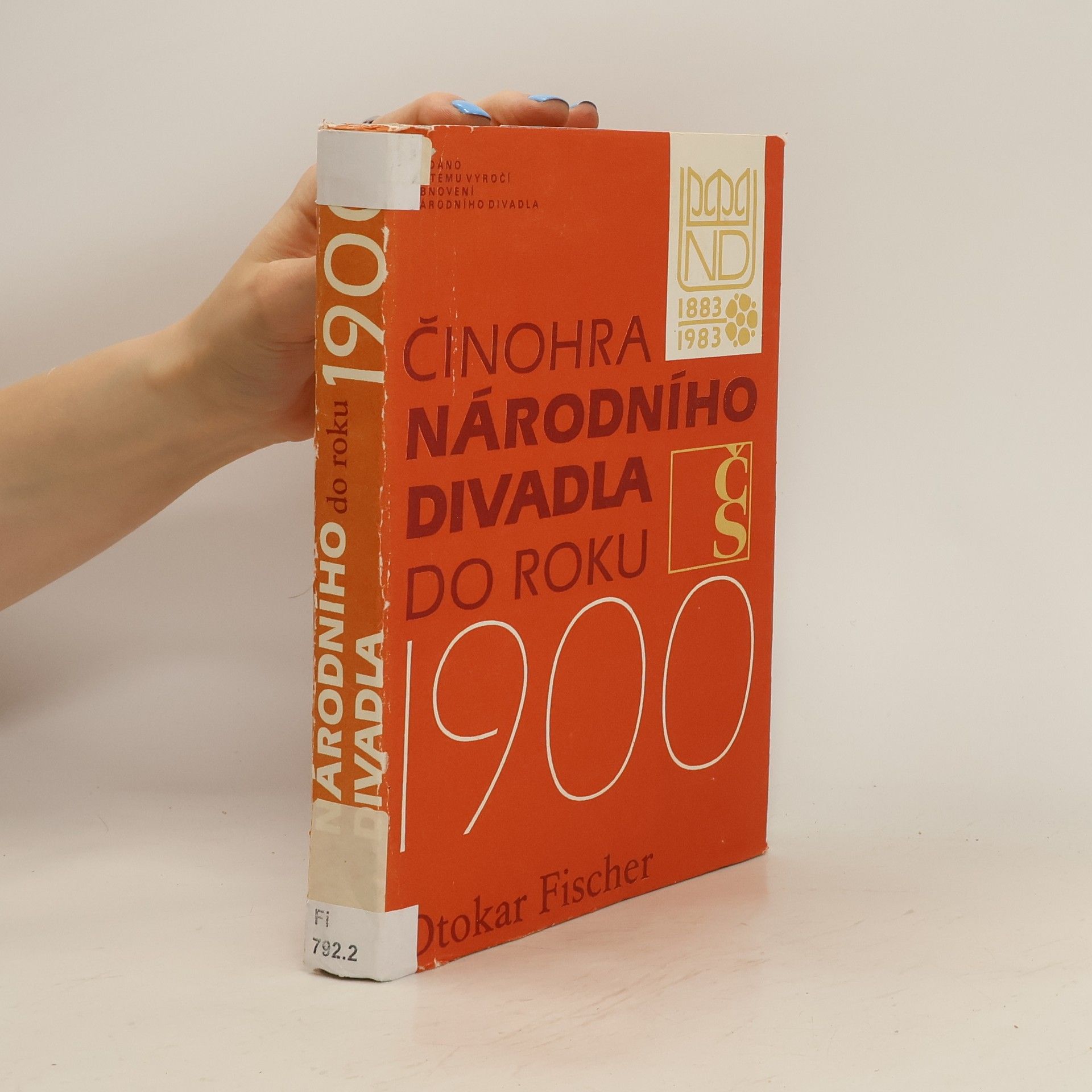 Otokar Fischer Činohra Národního divadla do roku 1900