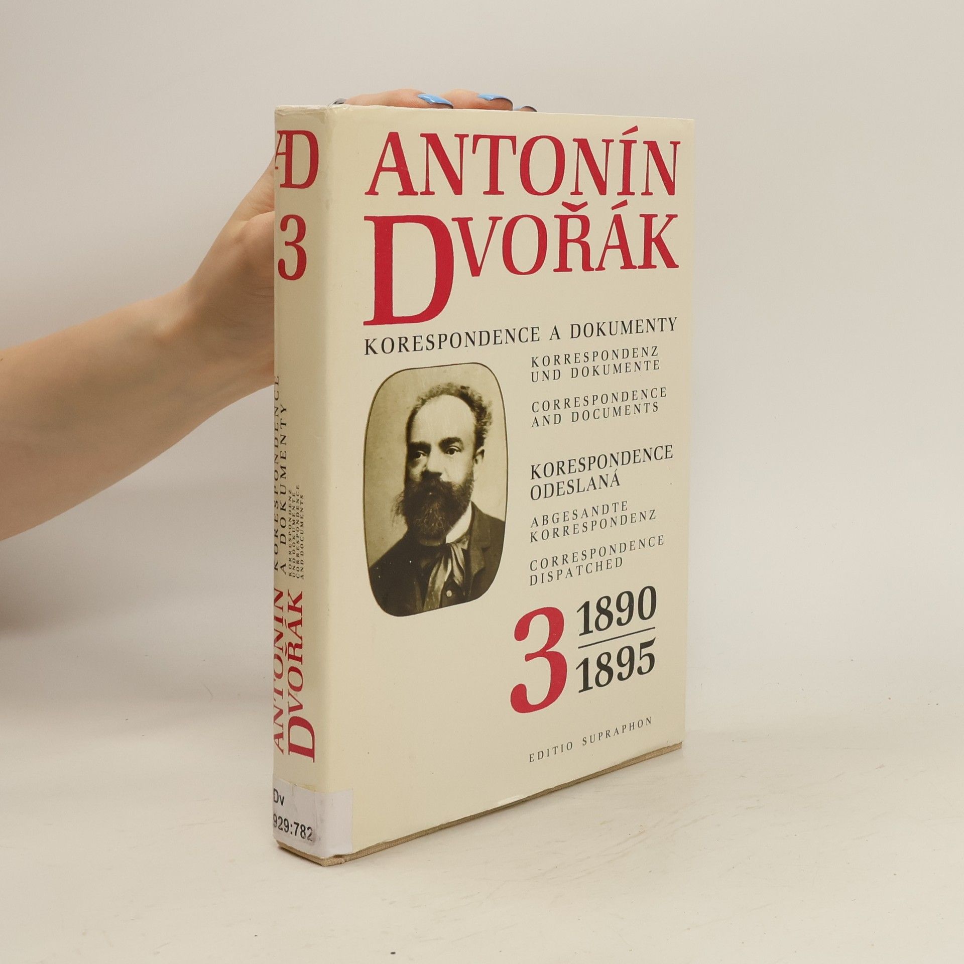 Antonín Dvořák Korespondence a dokumenty 3