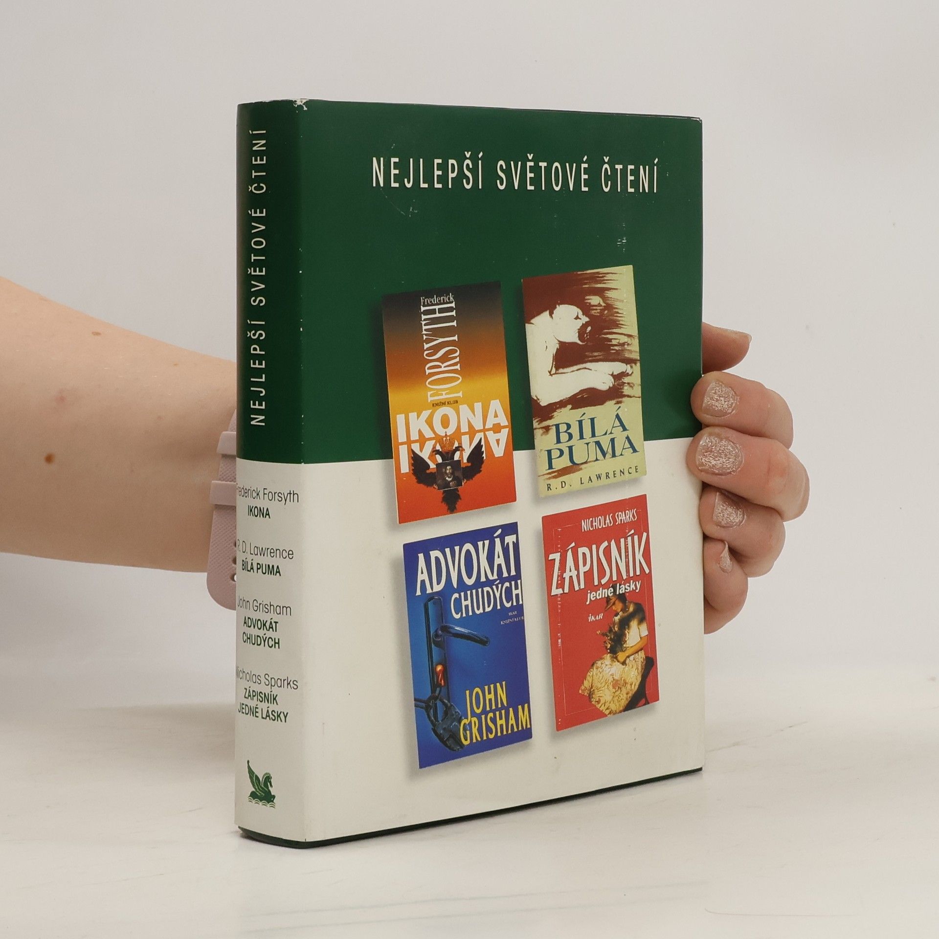 John Grisham Nejlepší světové čtení. Ikona. Bílá puma. Advokát chudých. Zápisník jedné lásky