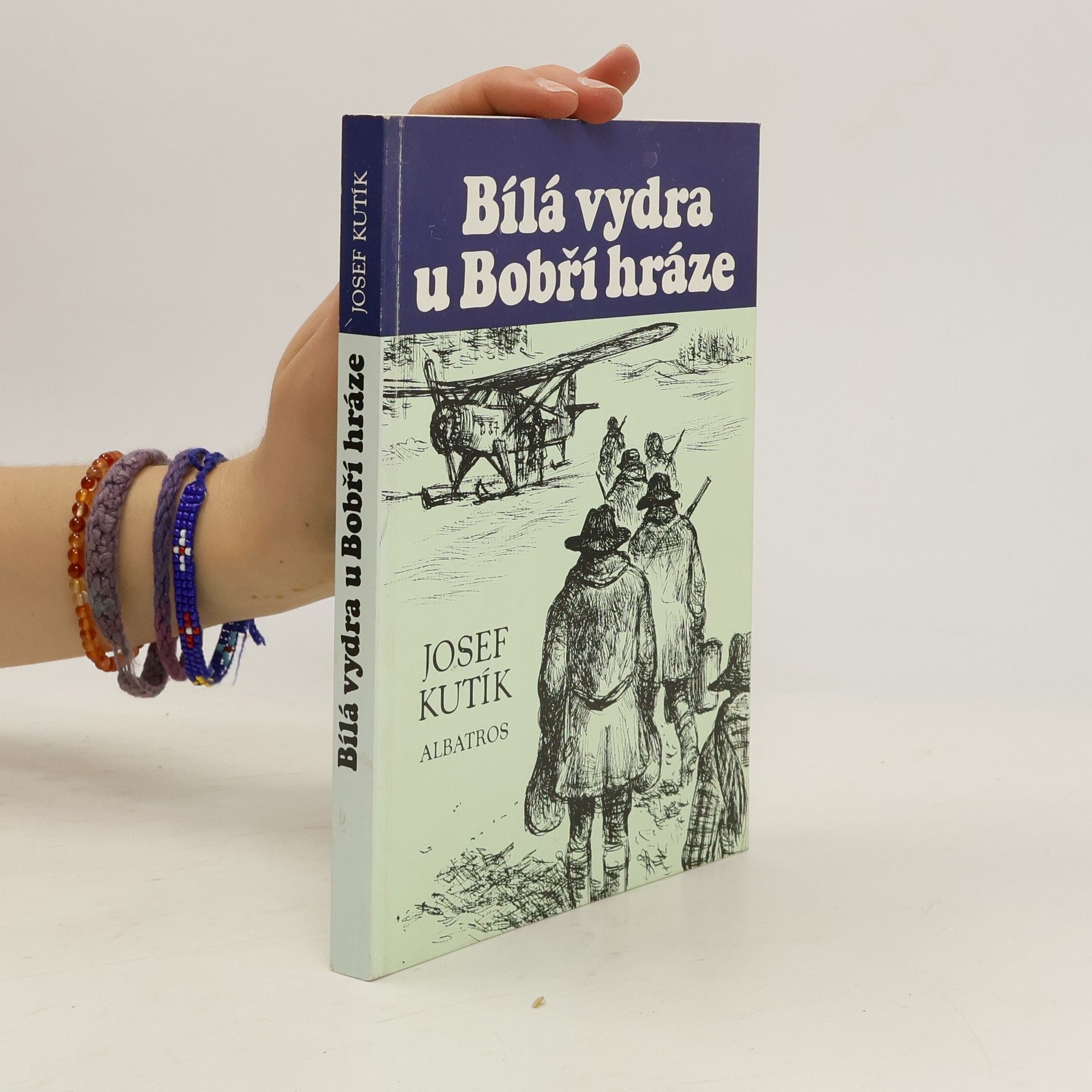 Josef Kutík Bílá vydra u Bobří hráze