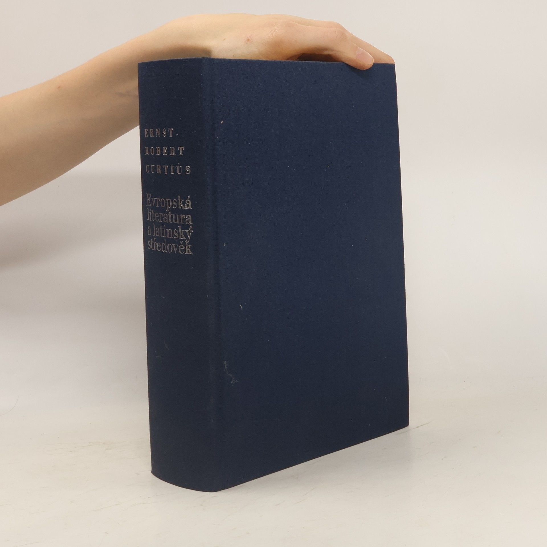 Ernst Robert Curtius Evropská literatura a latinský středověk