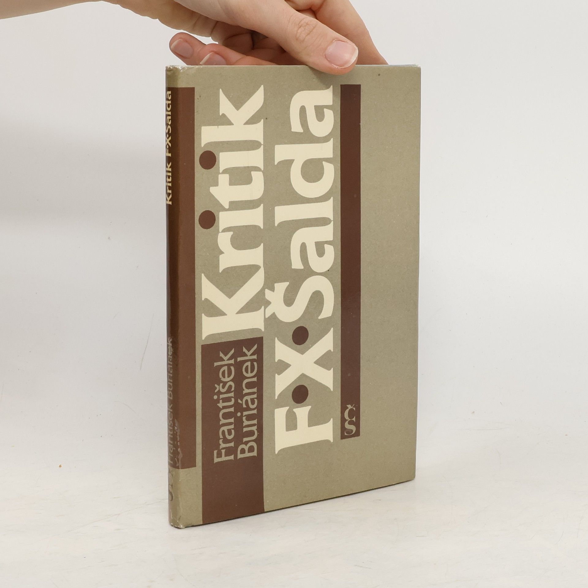 František Buriánek Kritik F.X. Šalda