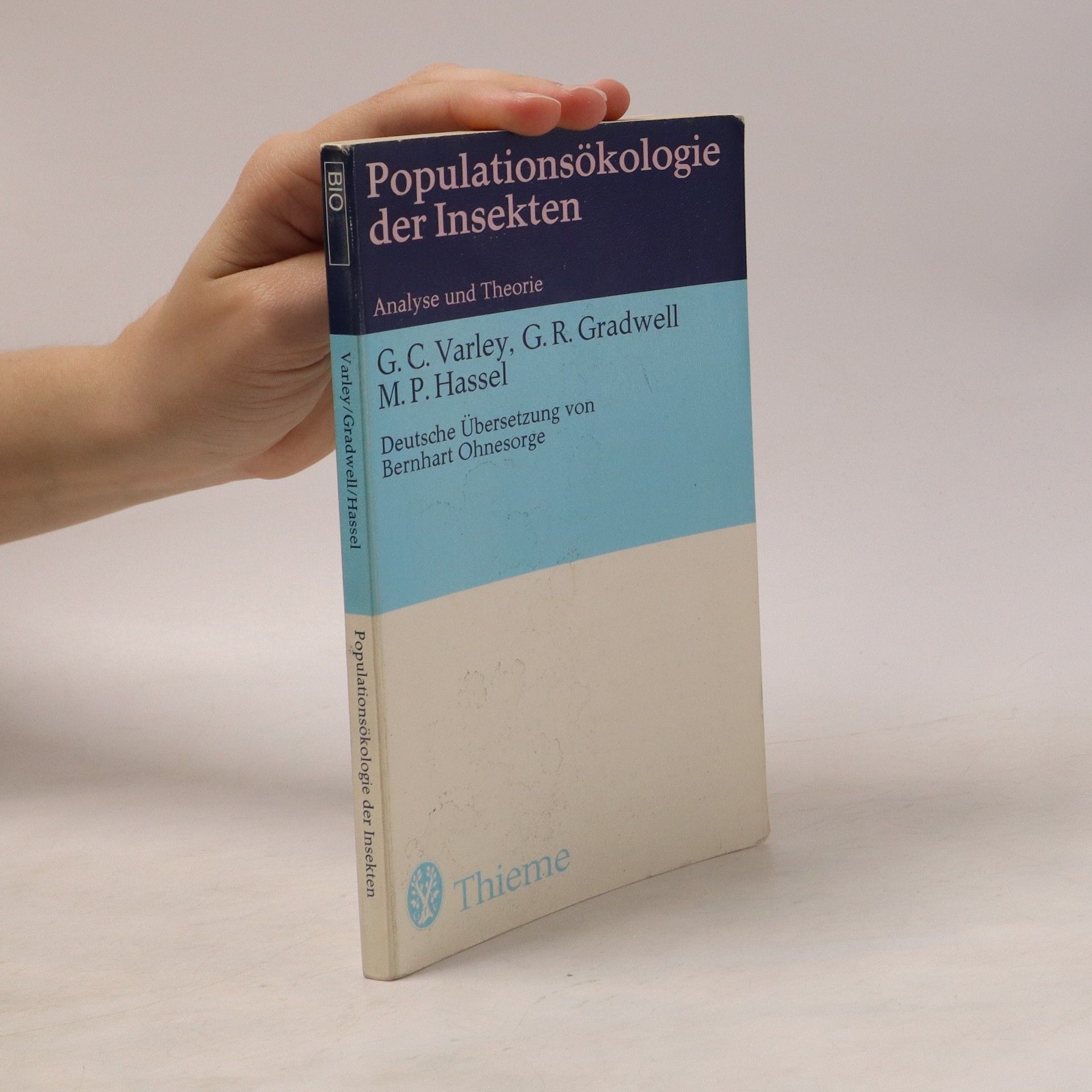 George C. Varley Populationsökologie der Insekten