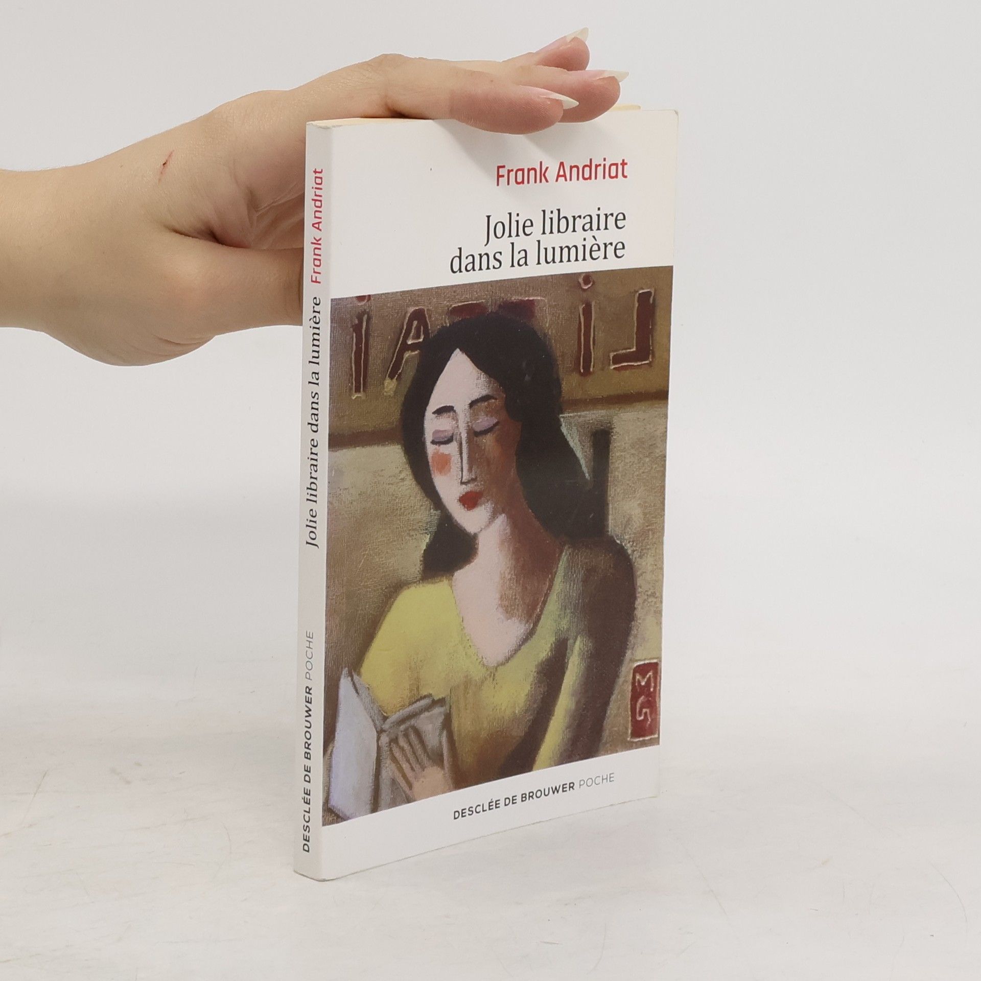 Frank Andriat Jolie libraire dans la lumière