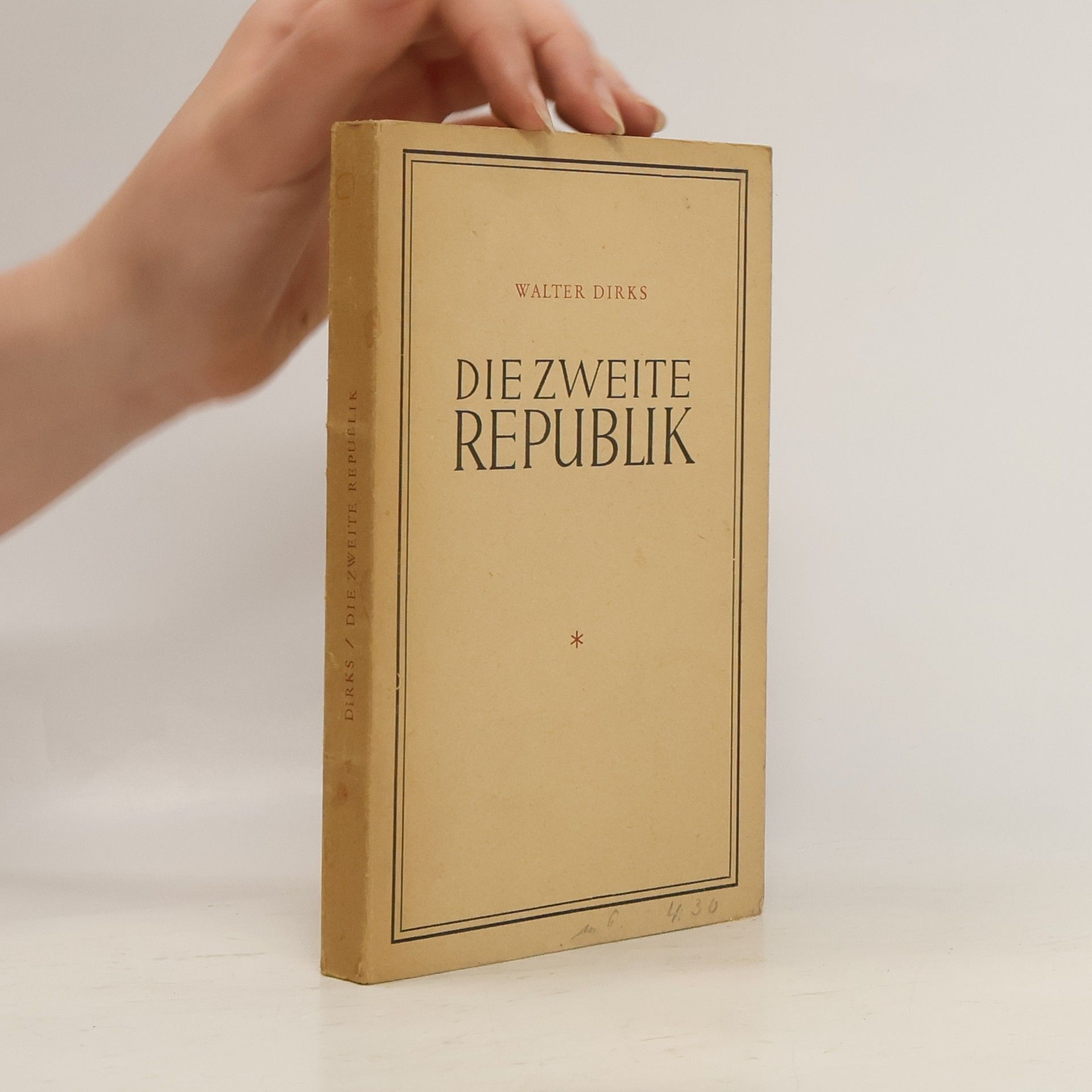 Walter Dirks Die Zweite Republik