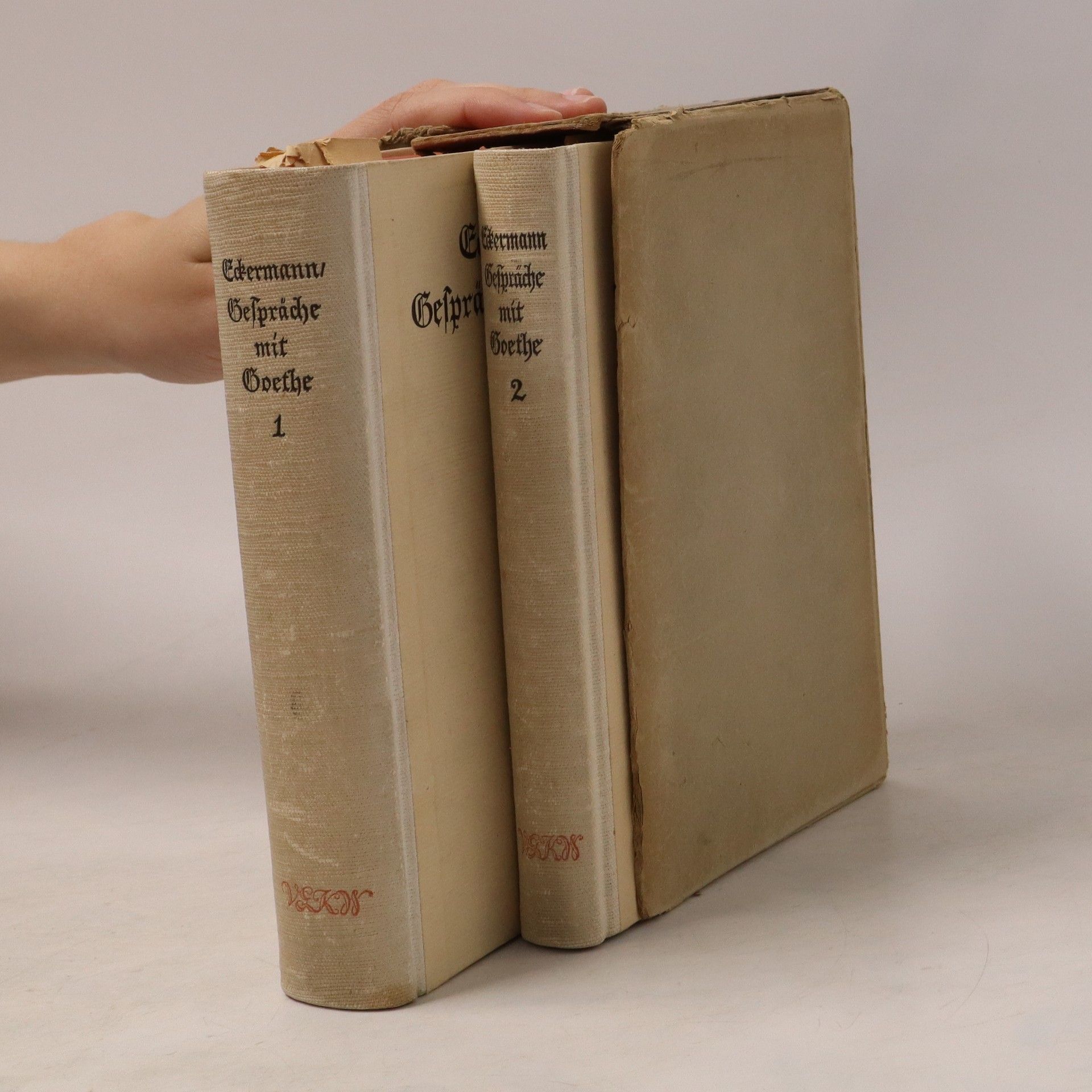 Johann Peter Eckermann Gespräche mit Goethe 1-2