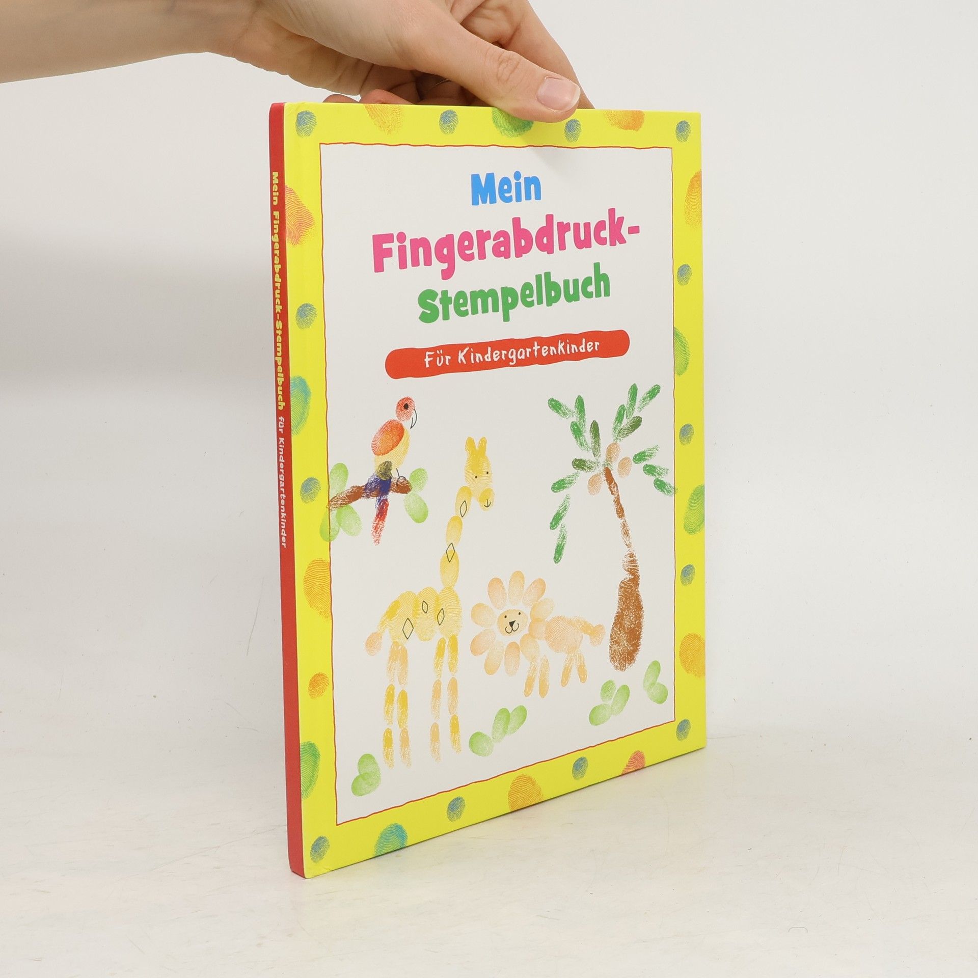 Collectif d'auteurs Mein Fingerabdruck-Stempelbuch
