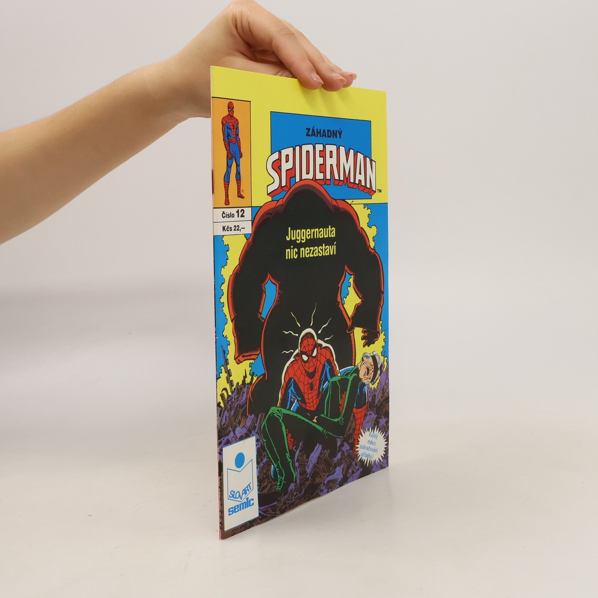 Stan Lee Juggernauta nic nezastaví. Záhadný Spiderman 12