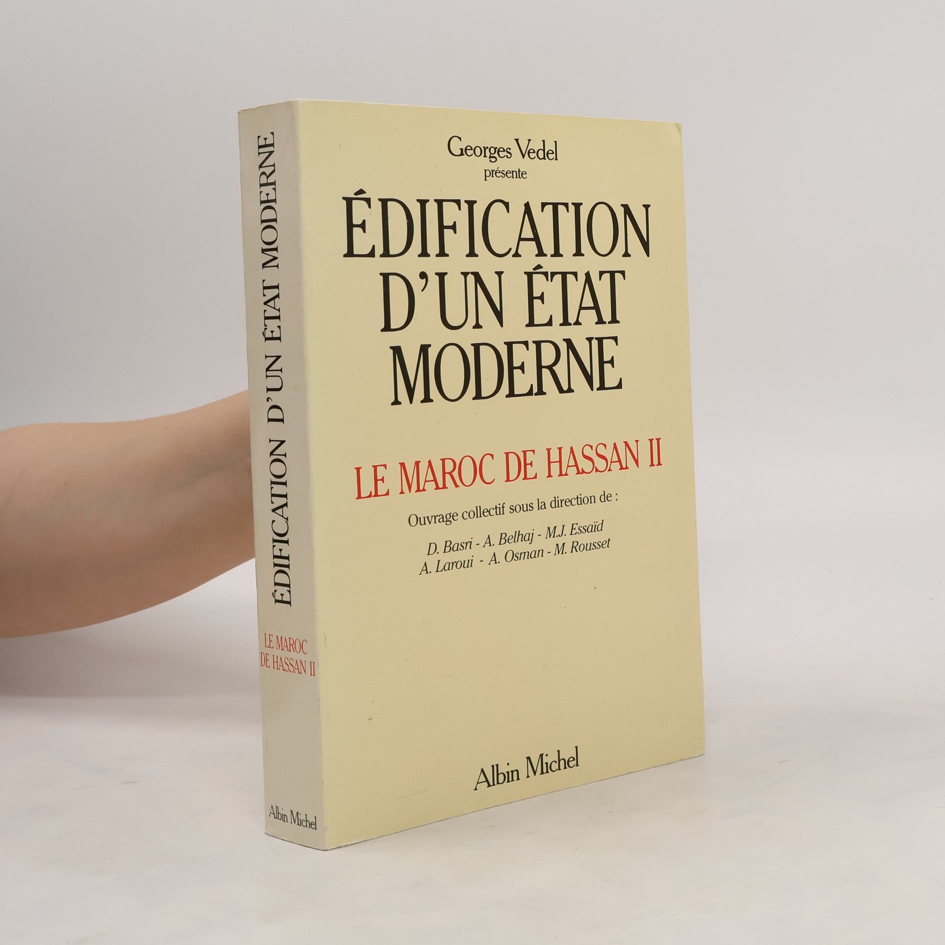 Georges Vedel Edification d'un état moderne