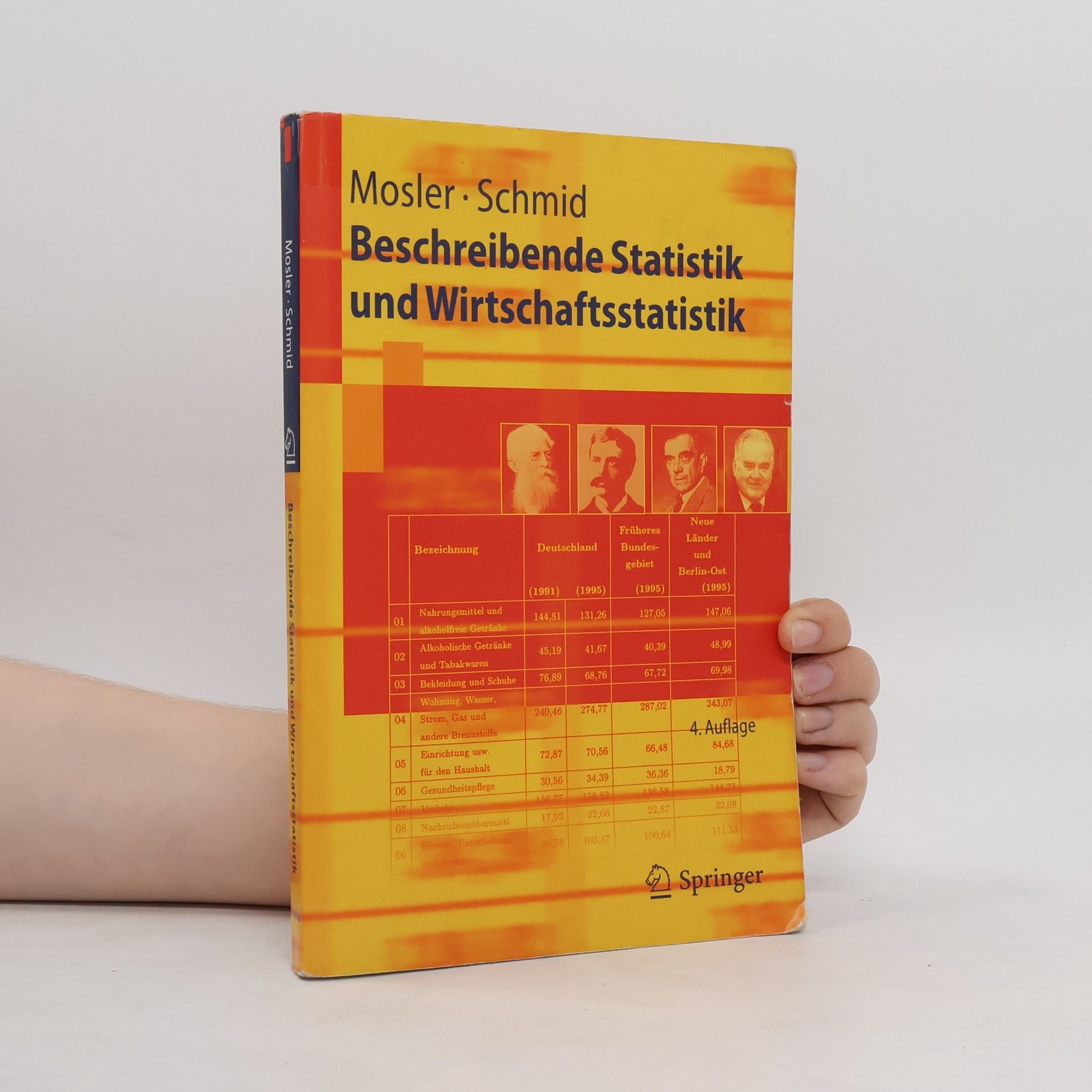 Karl C. Mosler Beschreibende Statistik und Wirtschaftsstatistik