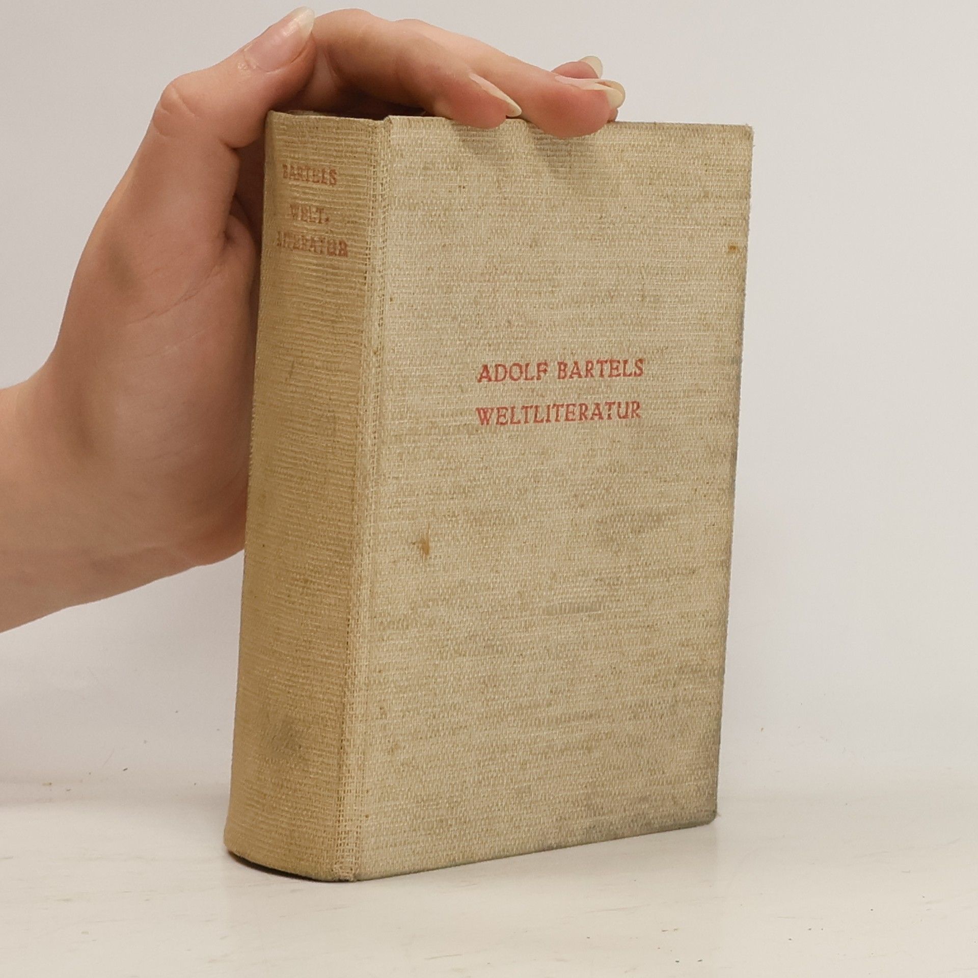 Adolf Bartels Weltliteratur