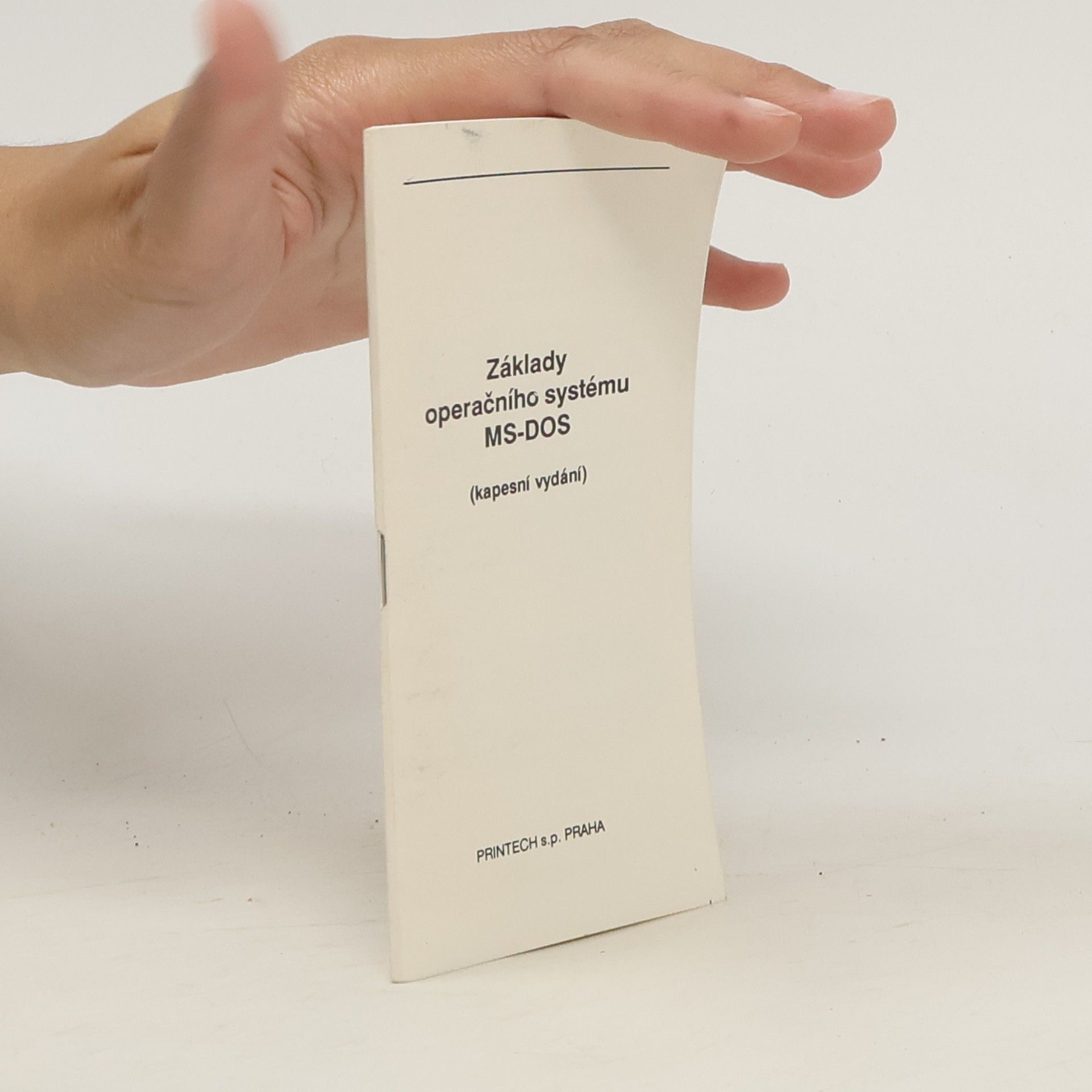 AA.VV. Základy operačního systému MS-DOS