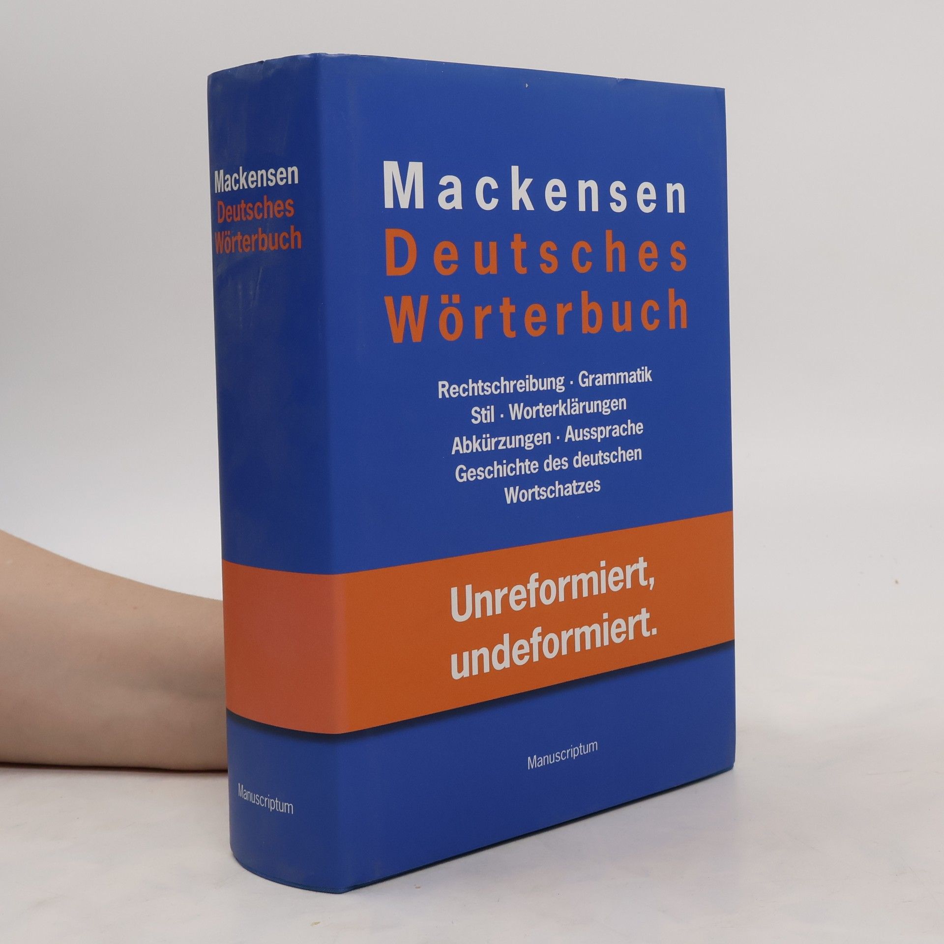 Lutz Mackensen Deutsches Wörterbuch