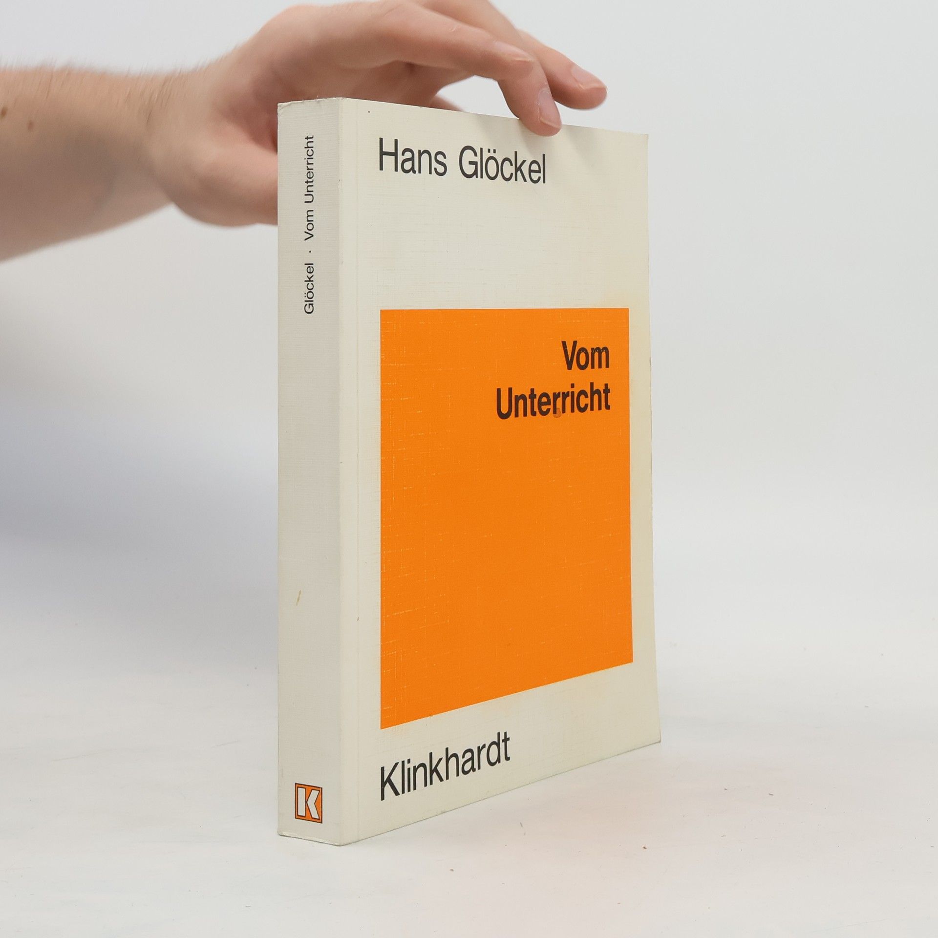 Hans Glöckel Vom Unterricht