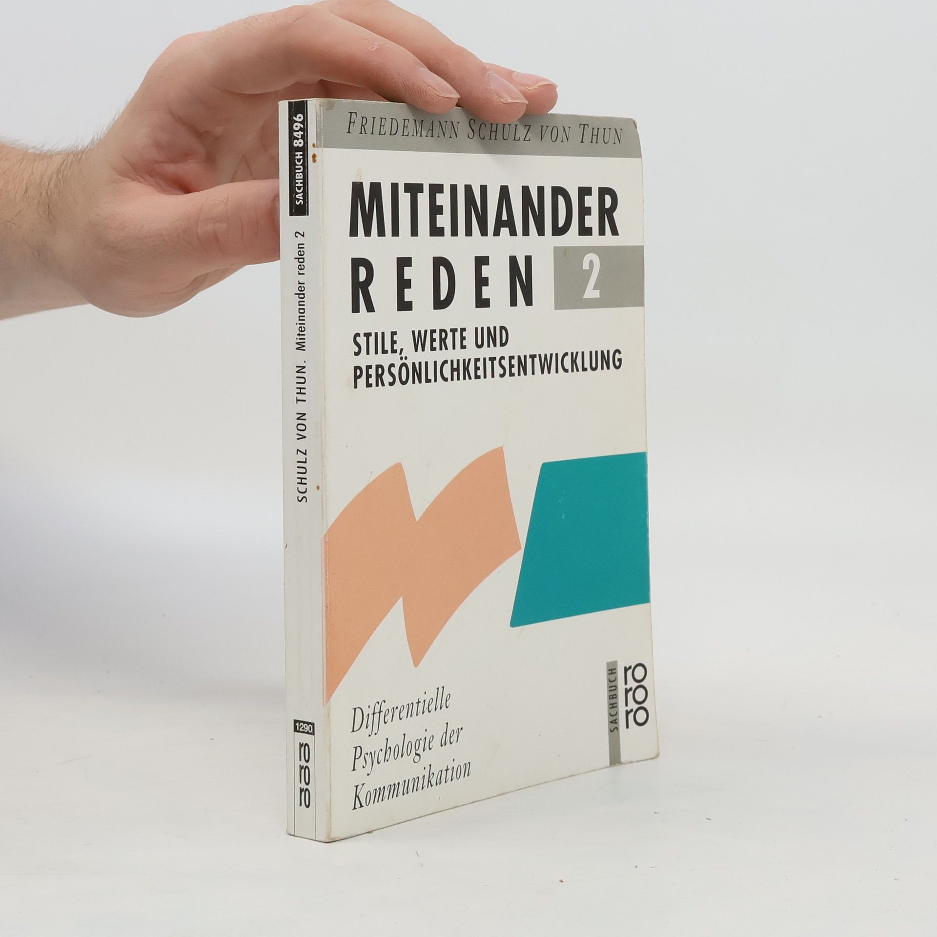 Friedemann Schulz von Thun Miteinander reden 2