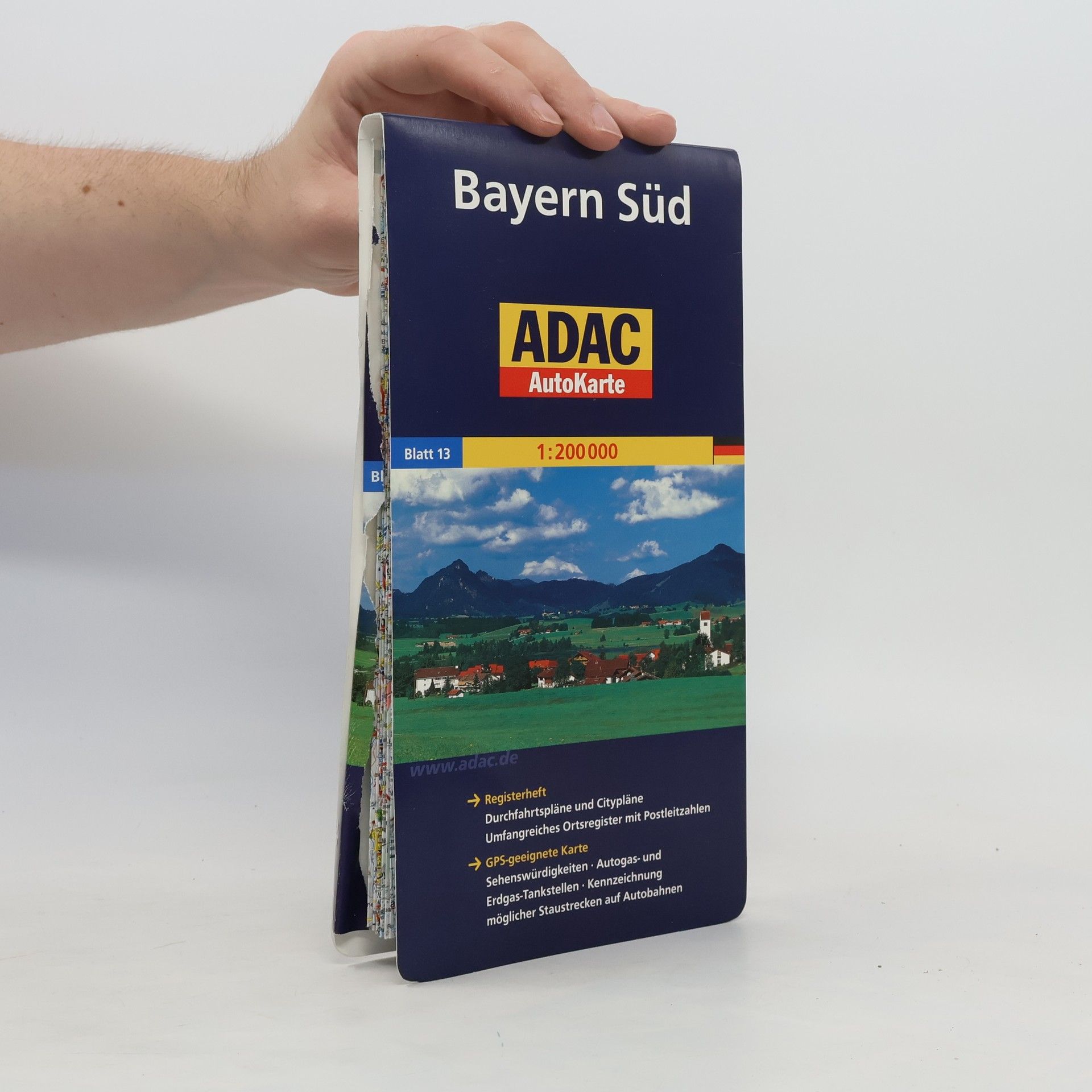 ADAC Kartografie ADAC AutoKarte Bayern Süd