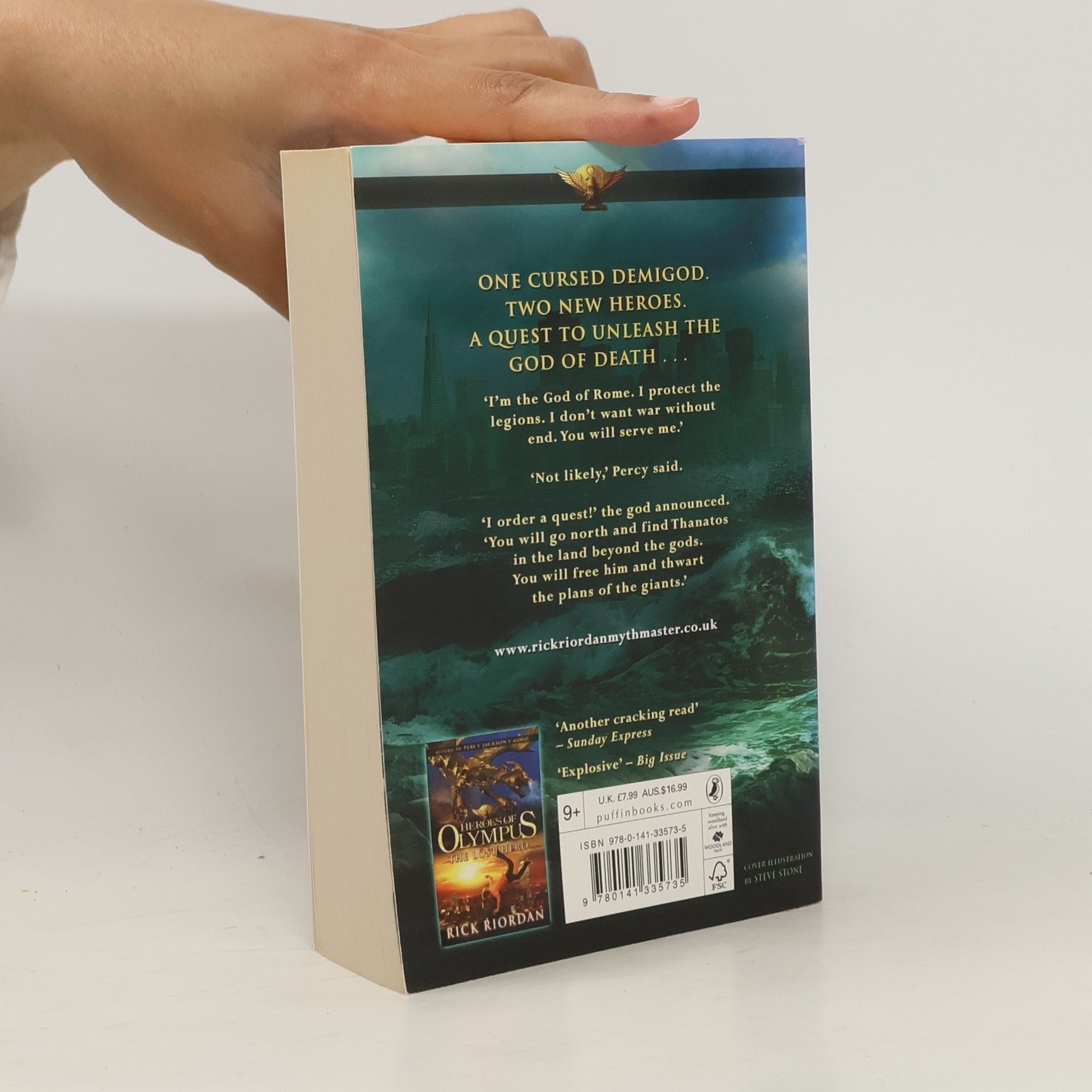 Rick Riordan Heroes of Olympus. The son of Neptune