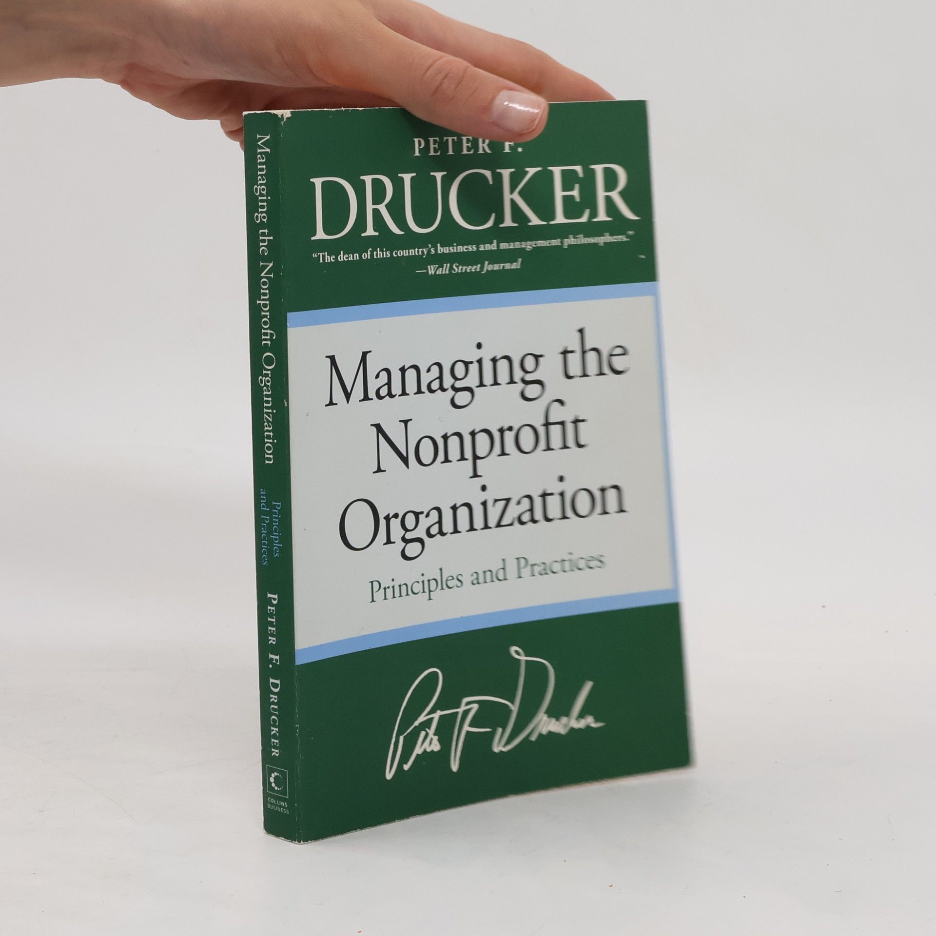 Peter Ferdinand Drucker Managing the Nonprofit Organization