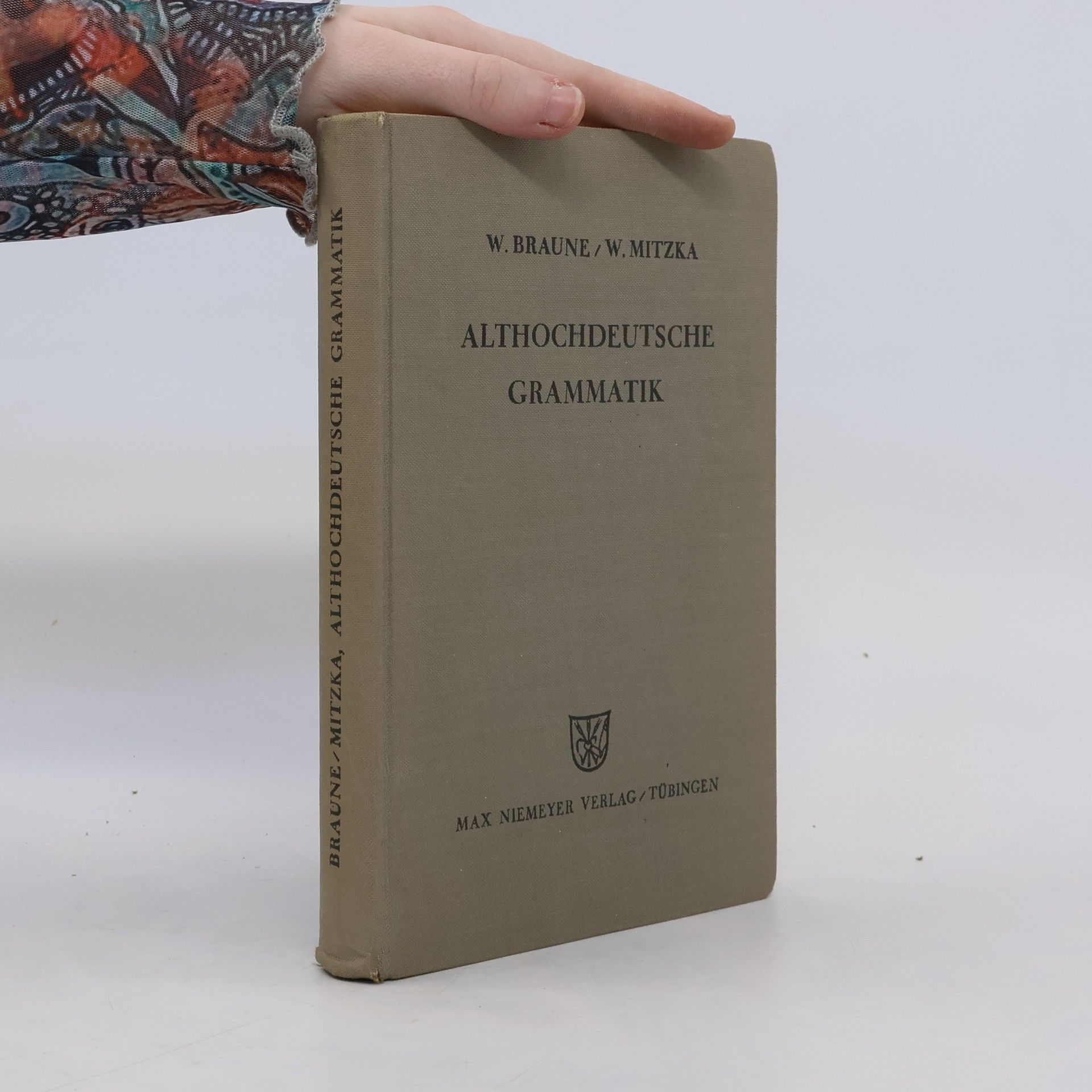 Wilhelm Brauneder Althochdeutsche Grammatik
