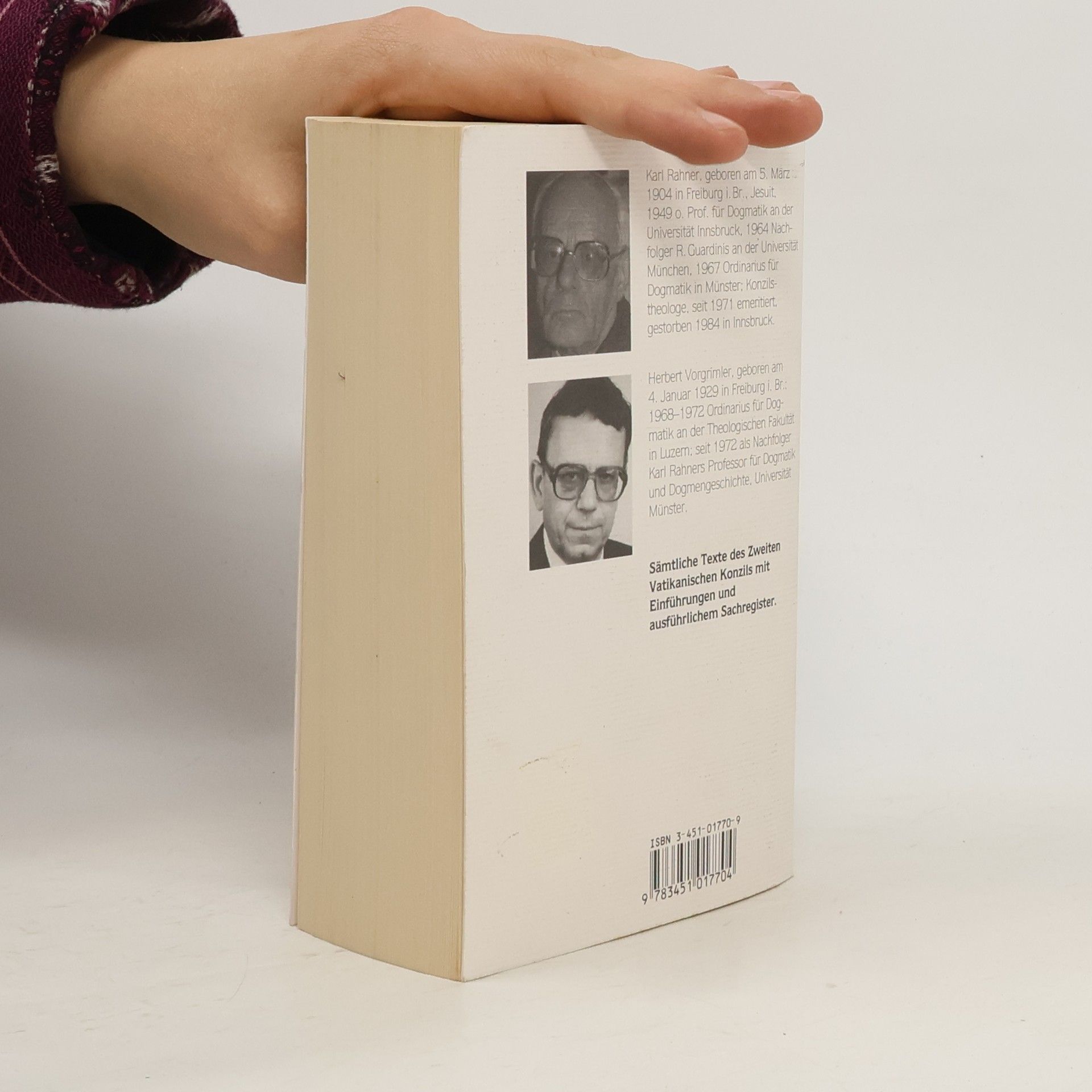 Karl Rahner Kleines Konzilskompendium
