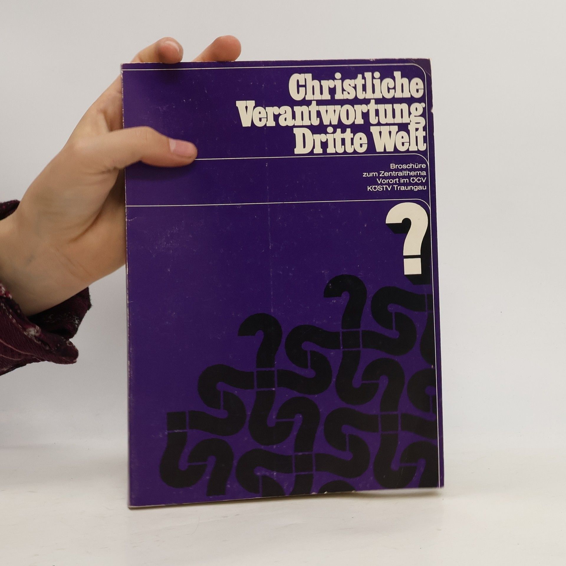 Autorenkollektiv Christliche Verantwortung Dritte Welt