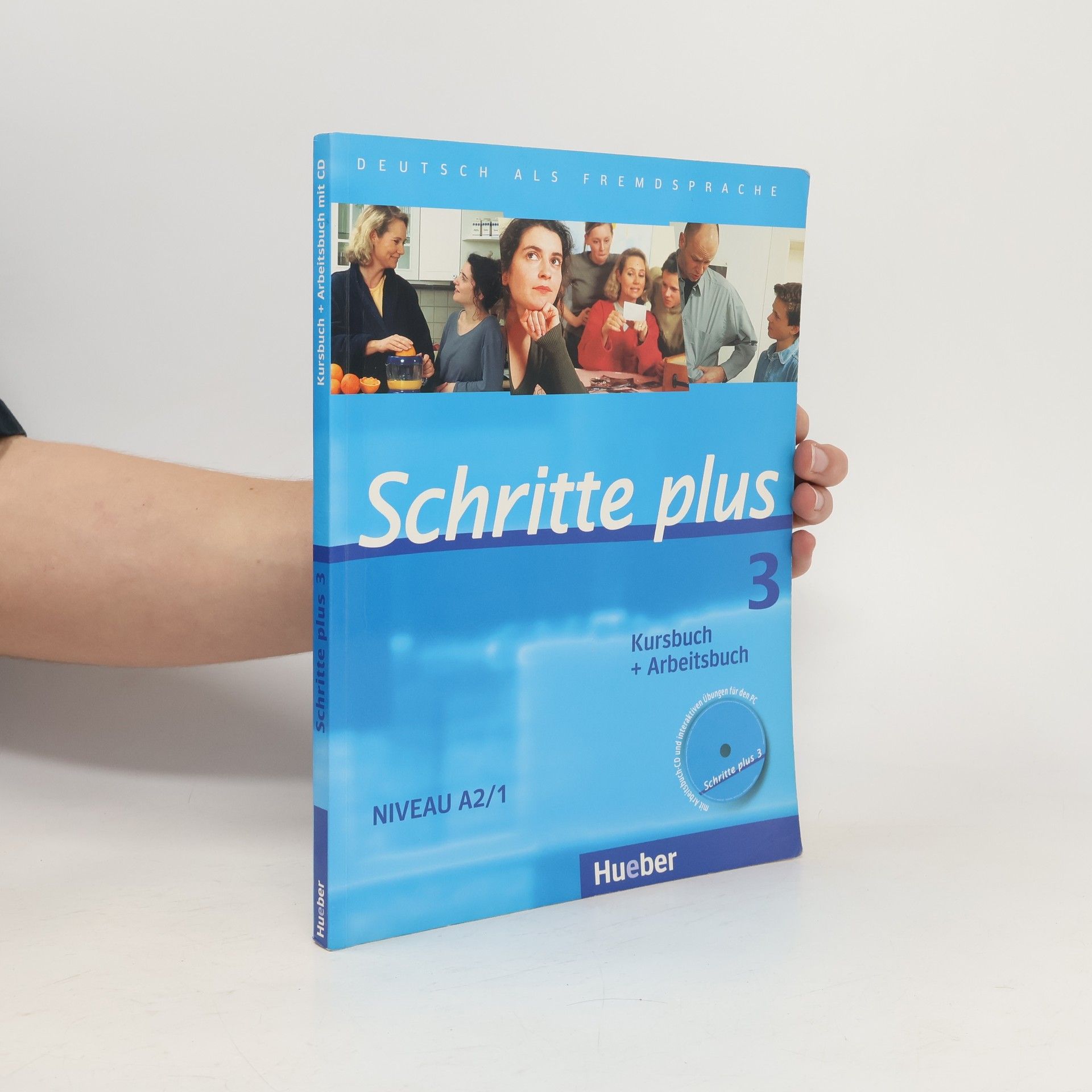 kolektiv Schritte plus 3, Niveau A2/1 (Kursbuch + Arbeitsbuch)