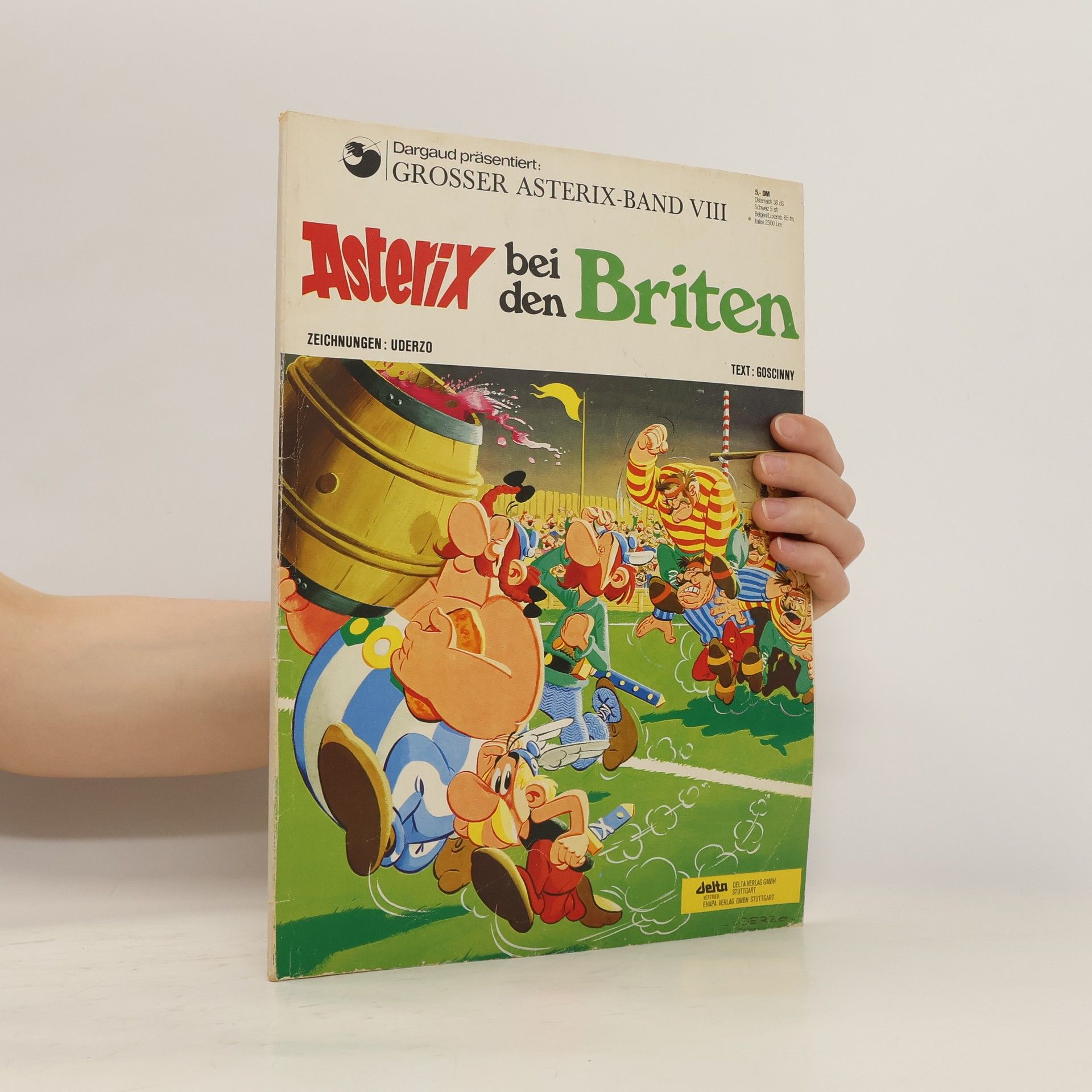 Albert Uderzo Asterix. Asterix bei den Briten.