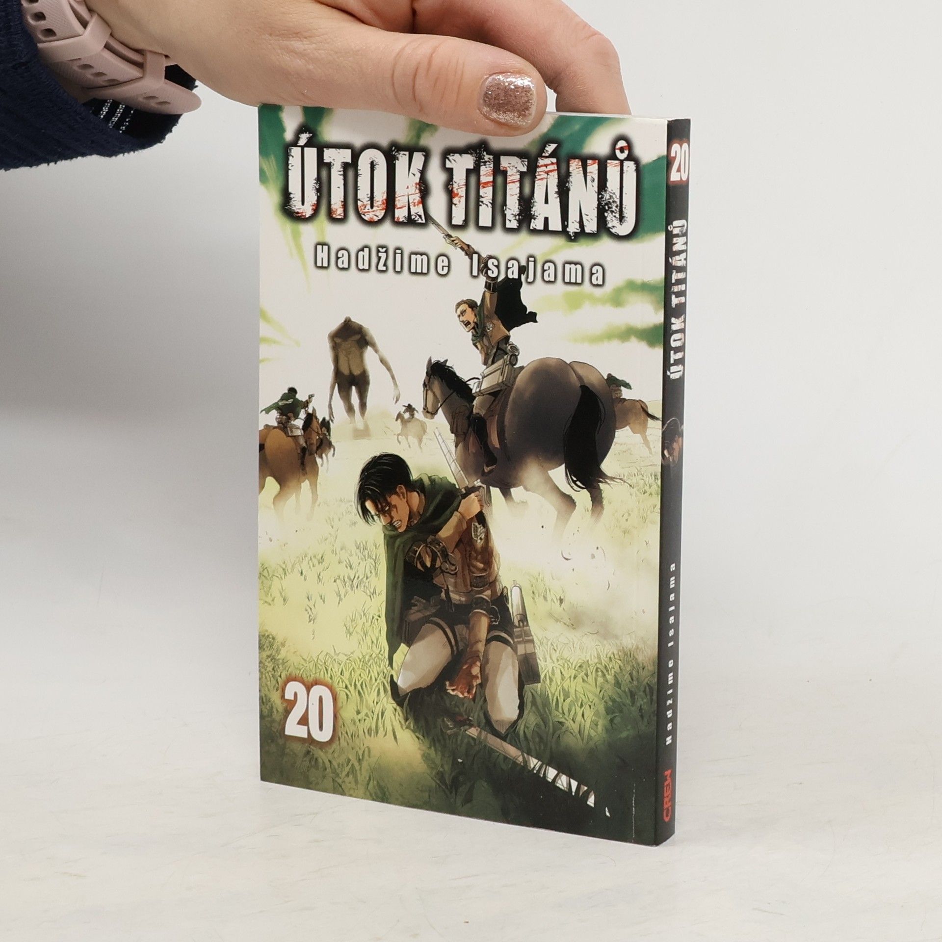 Hajime Isayama Útok titánů 20